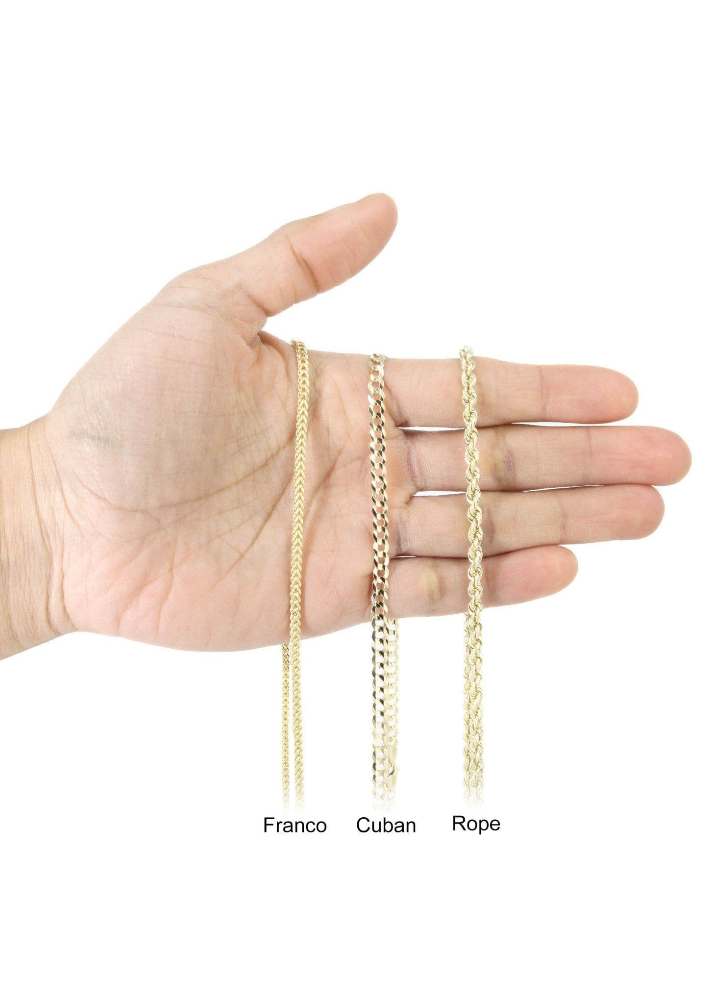 10K Yellow Gold Last Supper Diamond Necklace | 0.36 Carats - Image 6