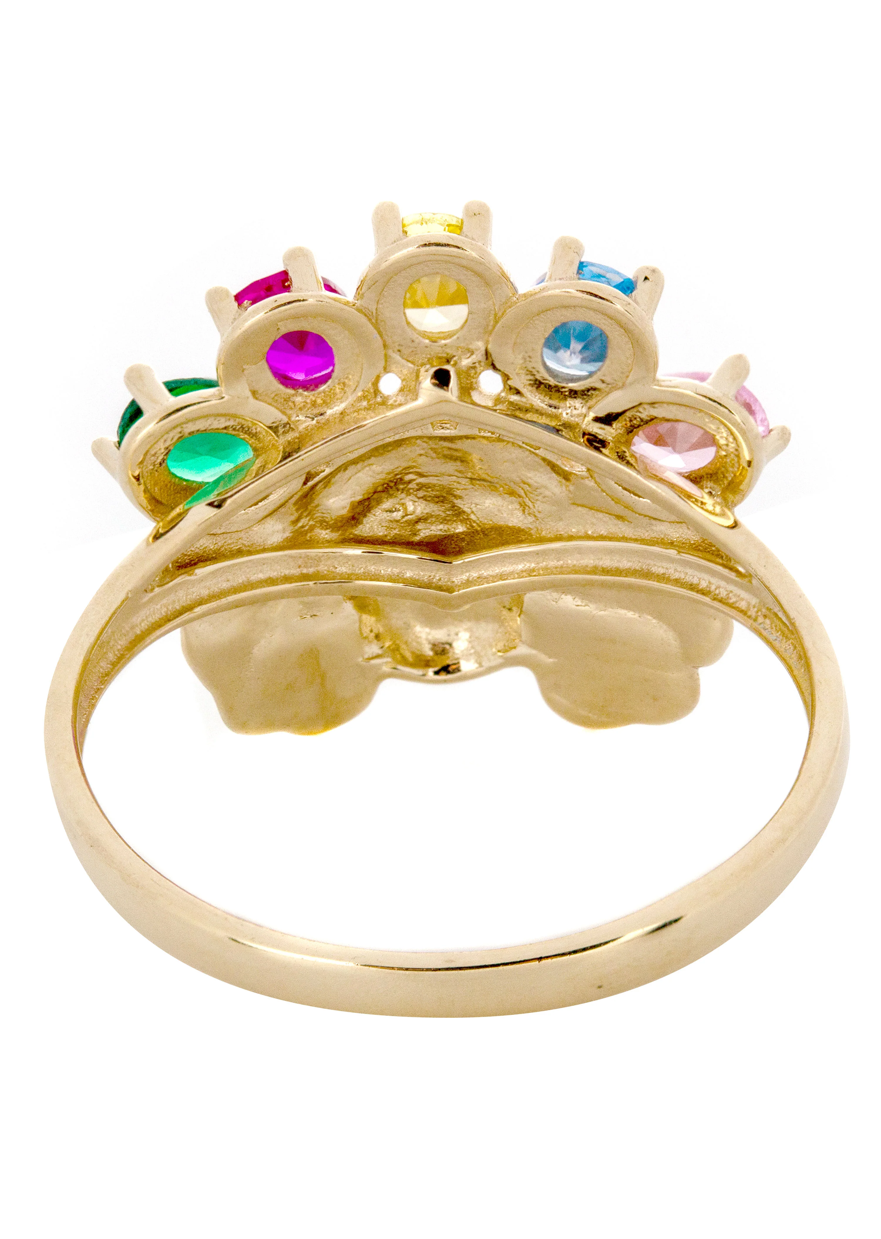 10K Gold Indian Chief Ring For Men | 2.3 Grams - Image 3
