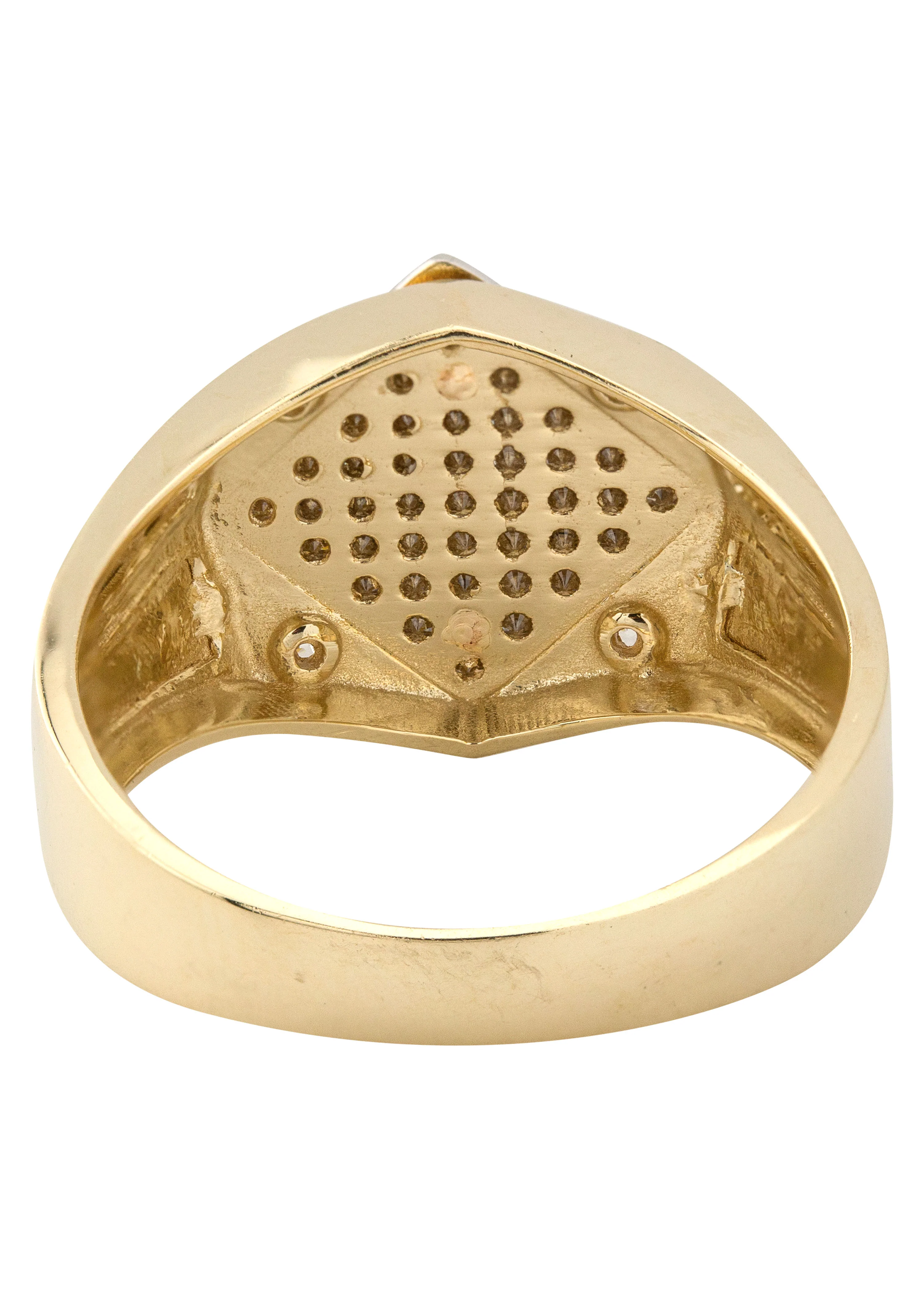 10K Gold Jesus Ring For Men | 5 Grams - Image 4
