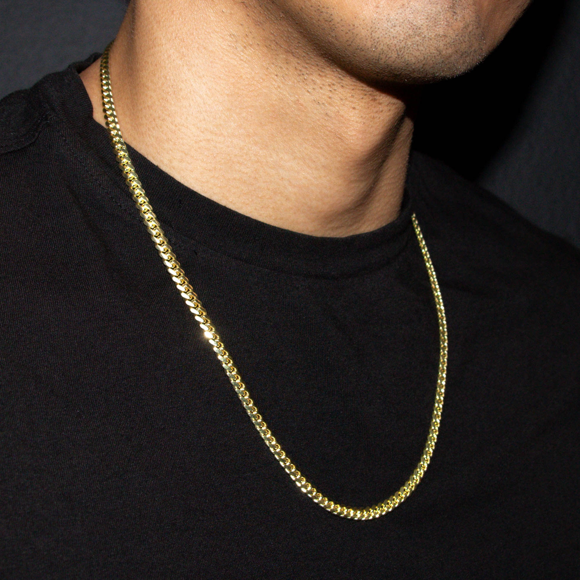 10K Gold Miami Cuban Necklace / 5 MM - Image 3