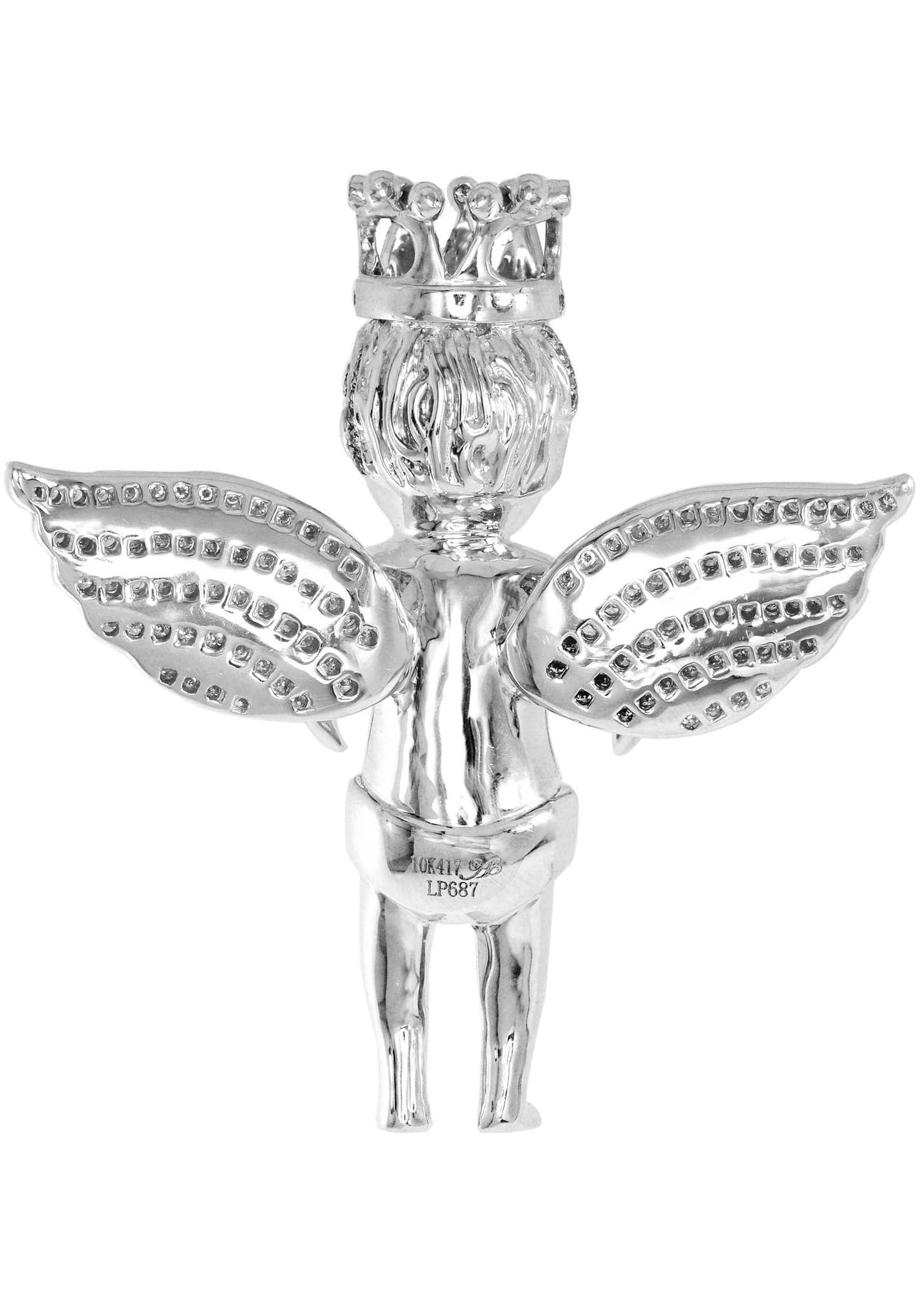 Diamond Angel Pendant | 31.37 Grams | 2.54 Carats - Image 4