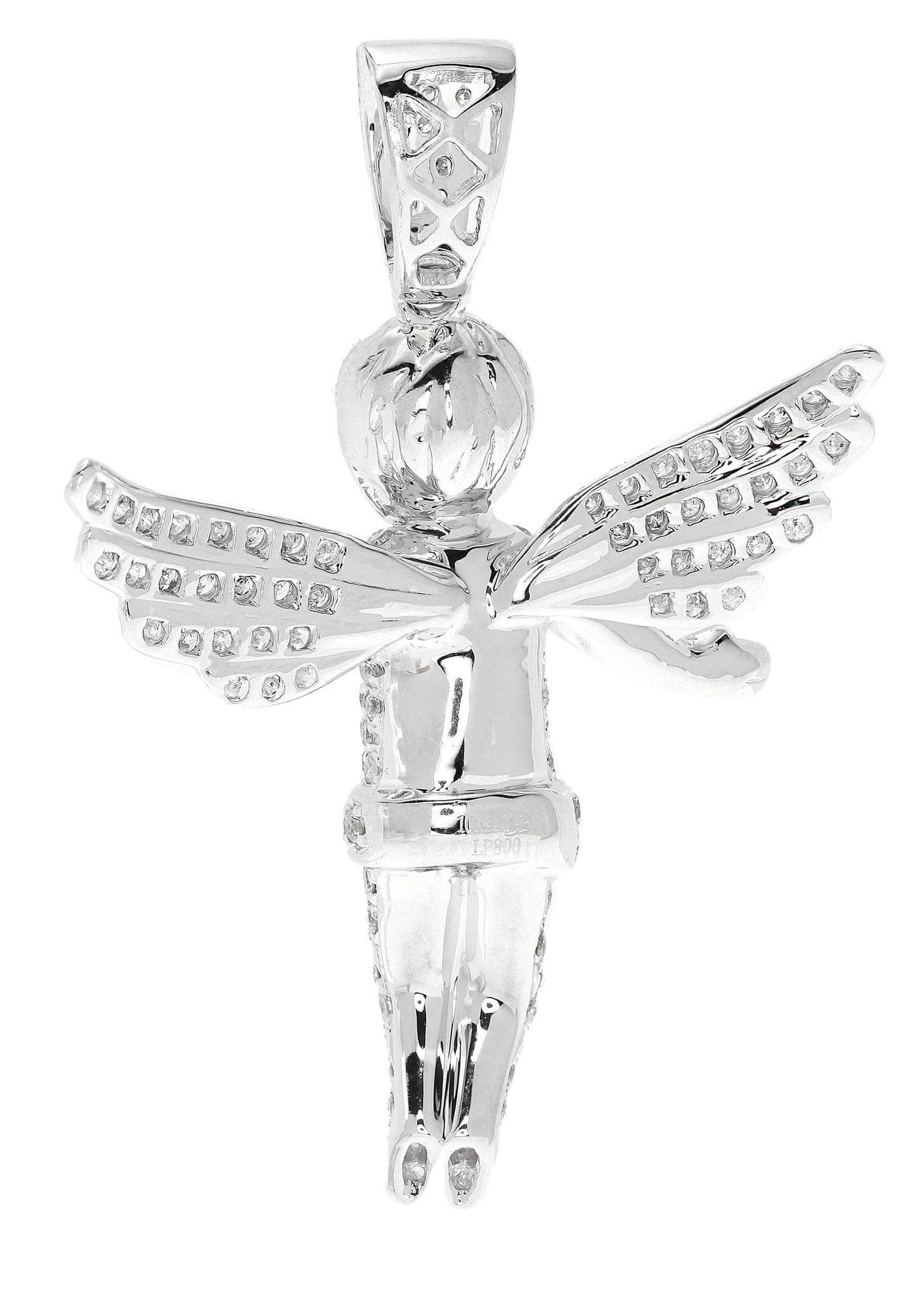 Diamond Angel Pendant | 8.68 Grams | 2.07 Carats - Image 4