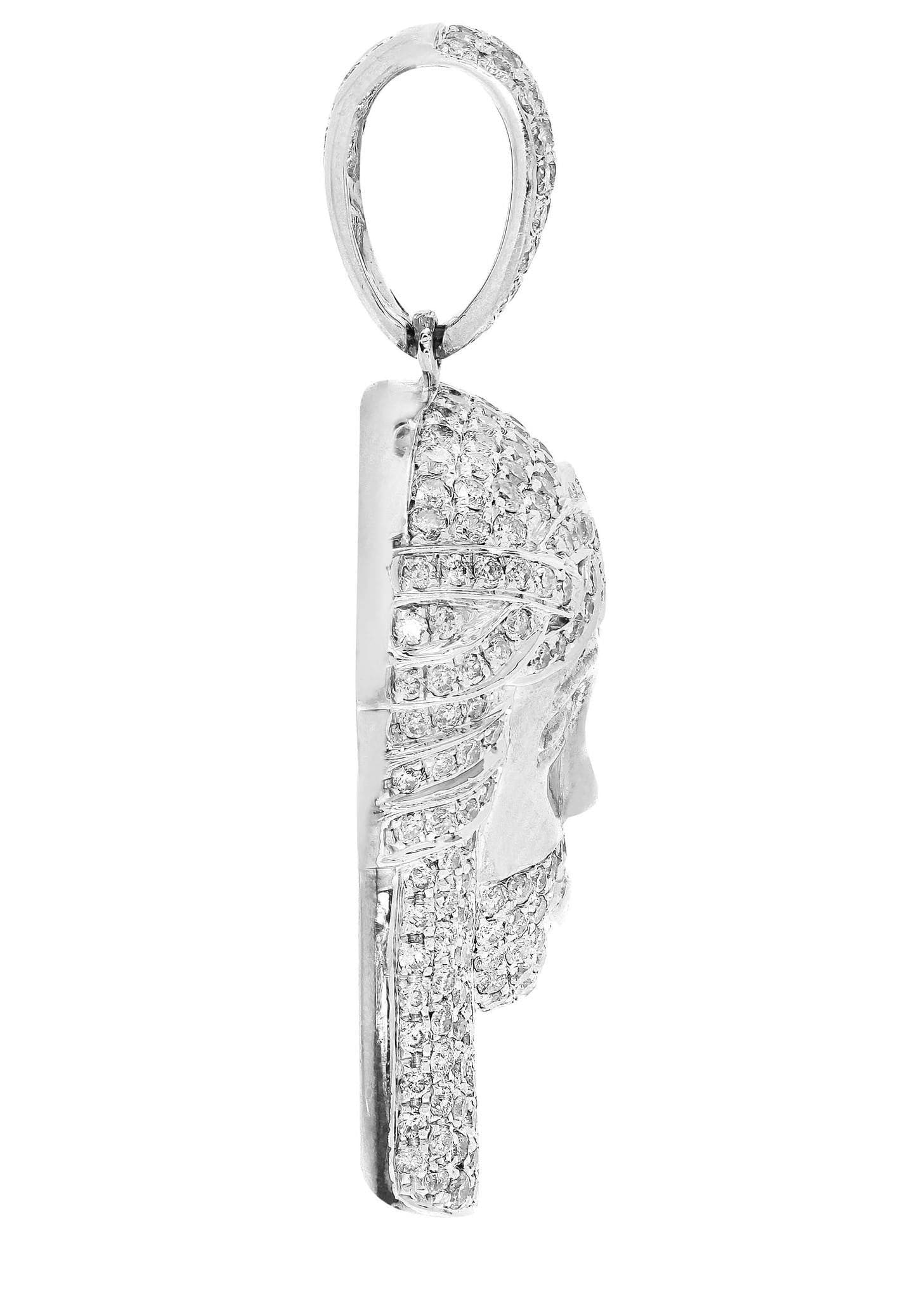 Diamond Jesus Piece | 15.02 Grams | 3.12 Carats - Image 2