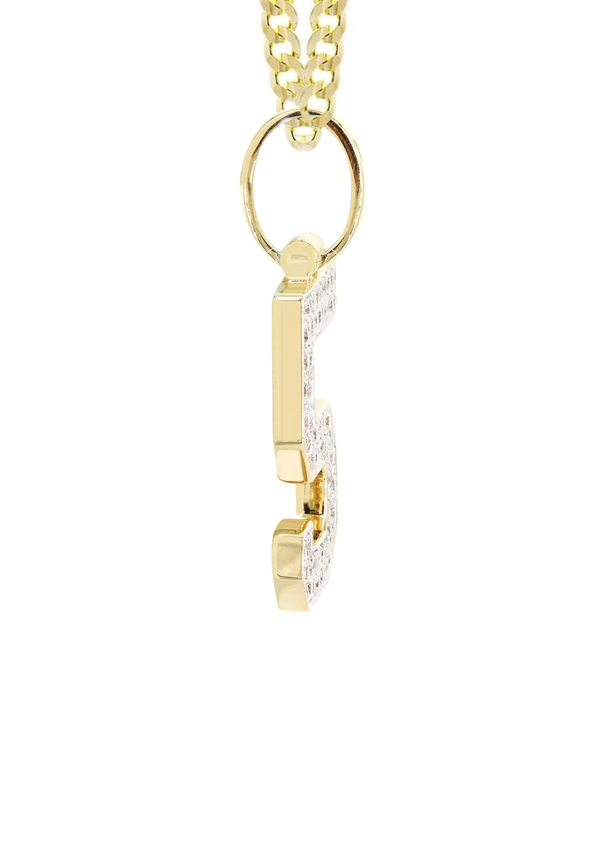 #5 Diamond Pendant Necklace | 0.46 Carats - Image 4