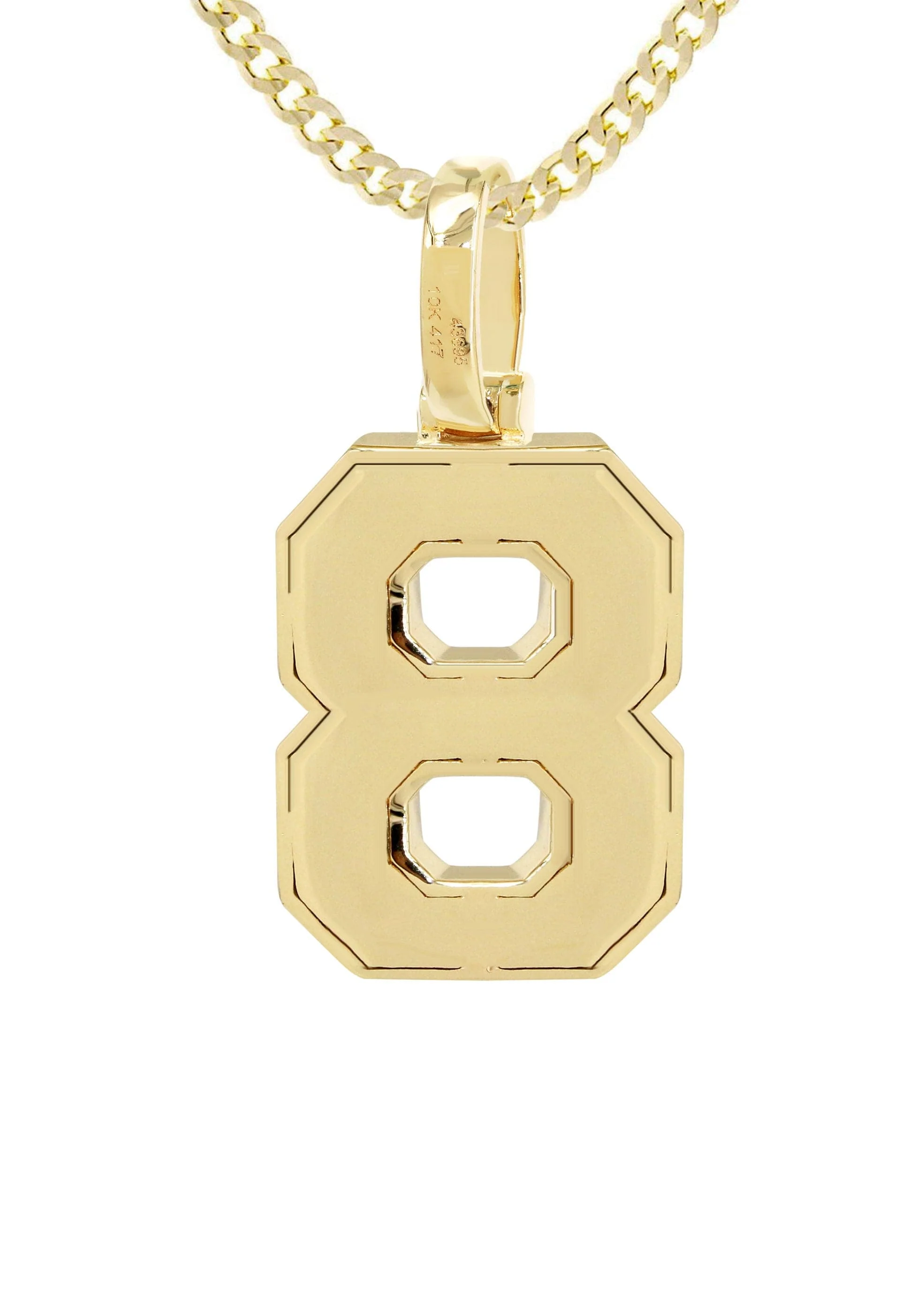 #8 Diamond Pendant Necklace | 0.66 Carats - Image 3