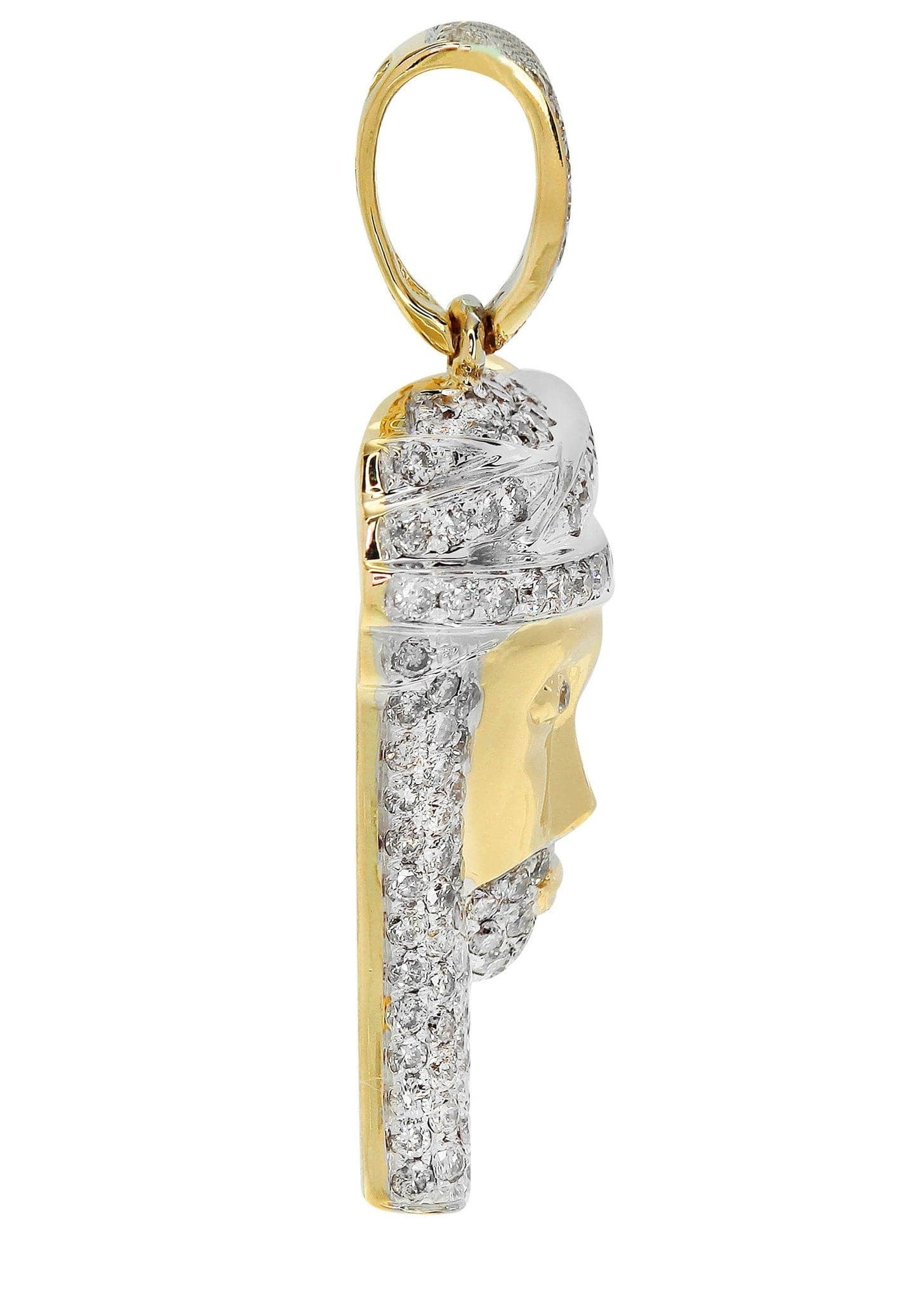 Diamond Jesus Pendant | 10 Grams | 2.48 Carats - Image 2