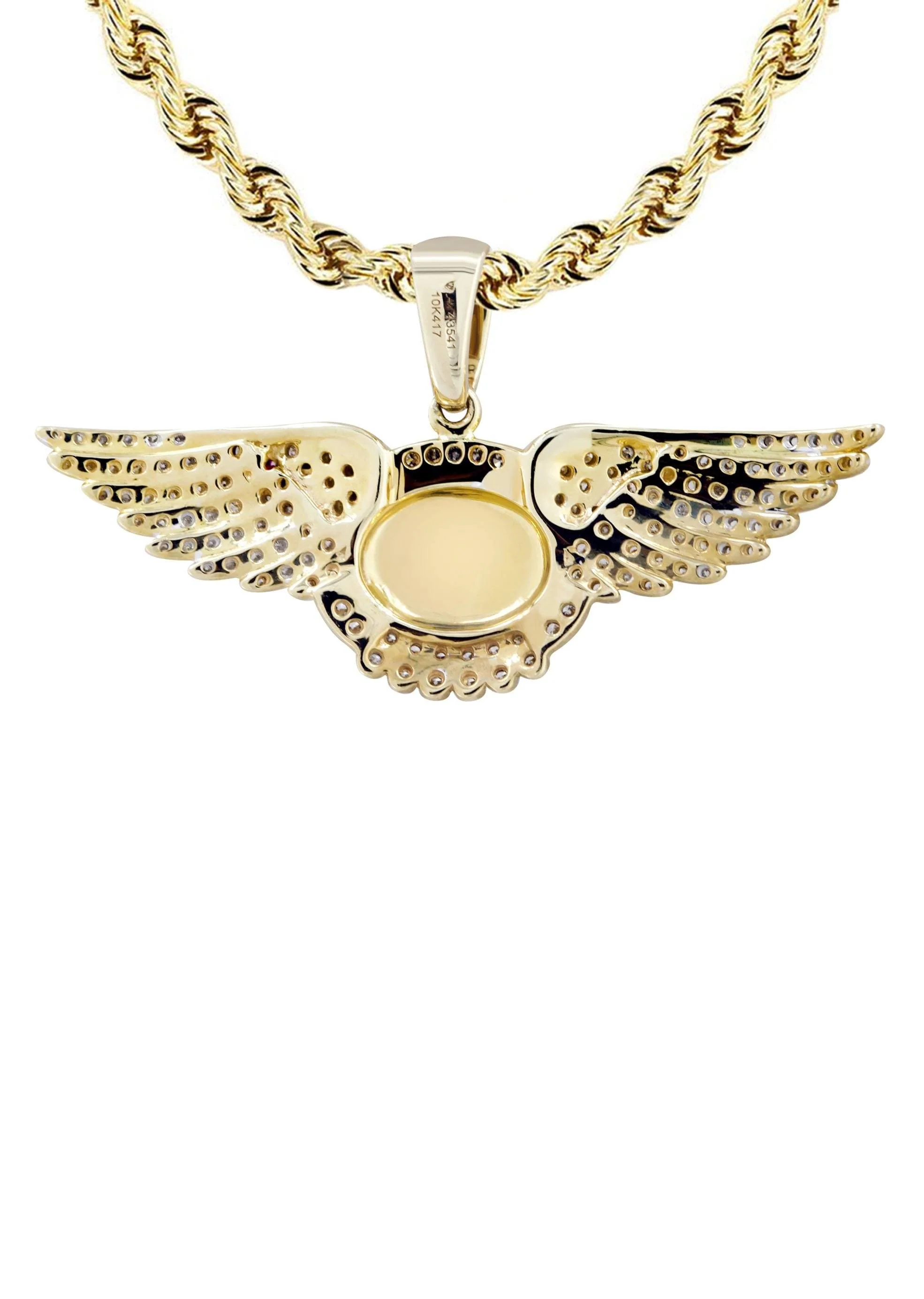 10K Yellow Gold Bentley Diamond Necklace | 0.54 Carats - Image 3