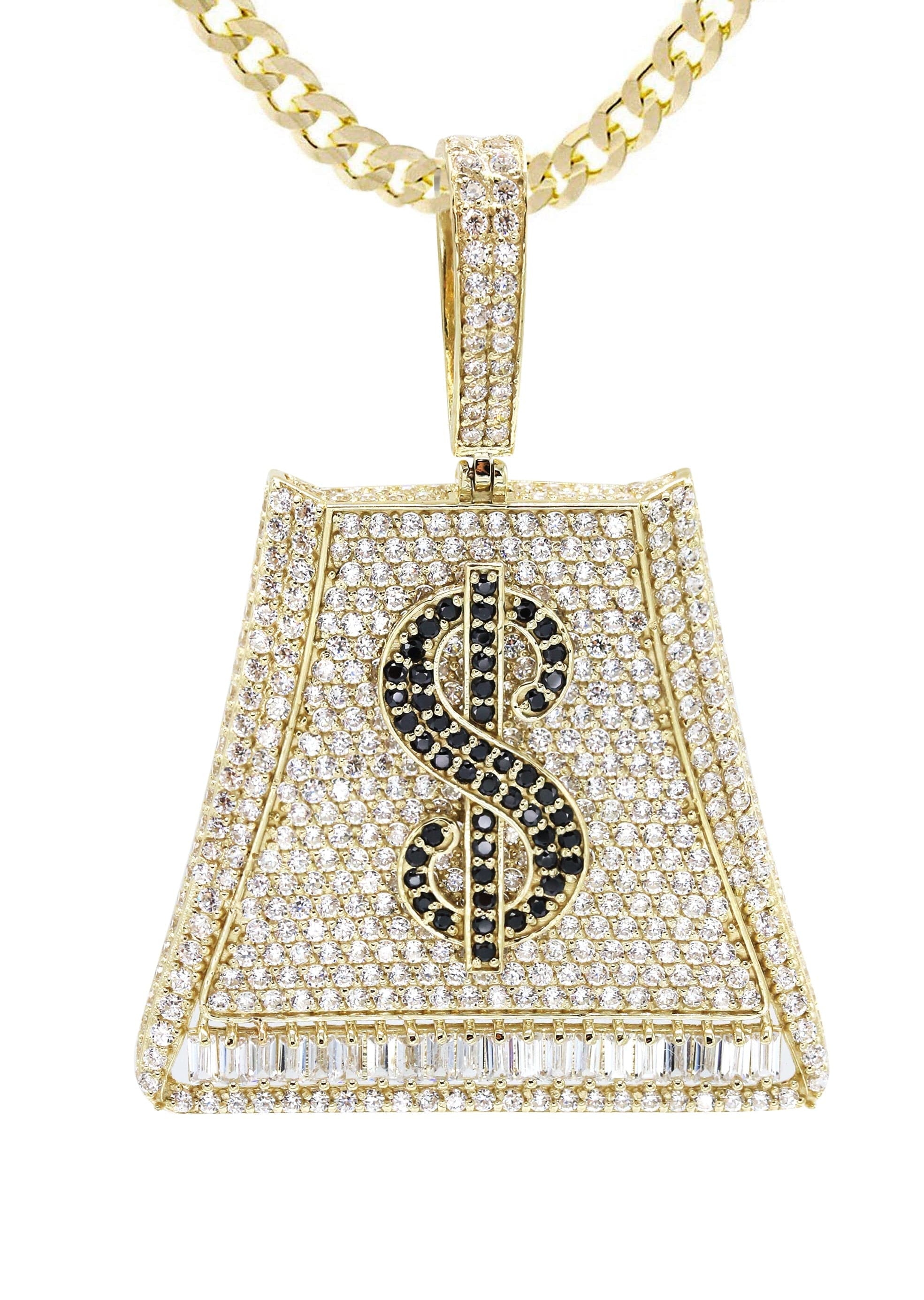 10K Yellow Gold Money Bag Necklace | Appx. 20 Grams - Image 2