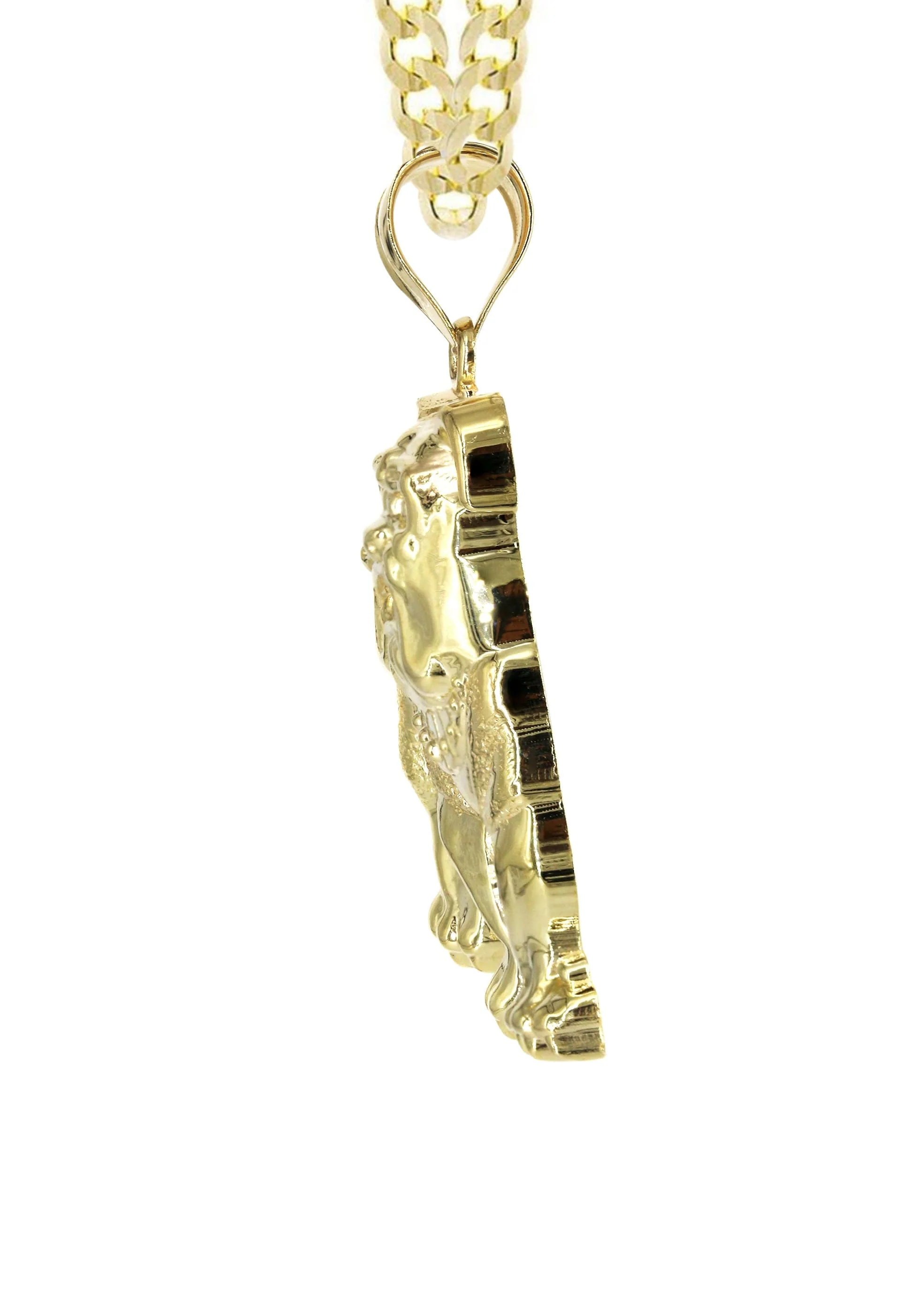 10K Yellow Gold Dog Necklace | Appx. 17.2 Grams - Image 4
