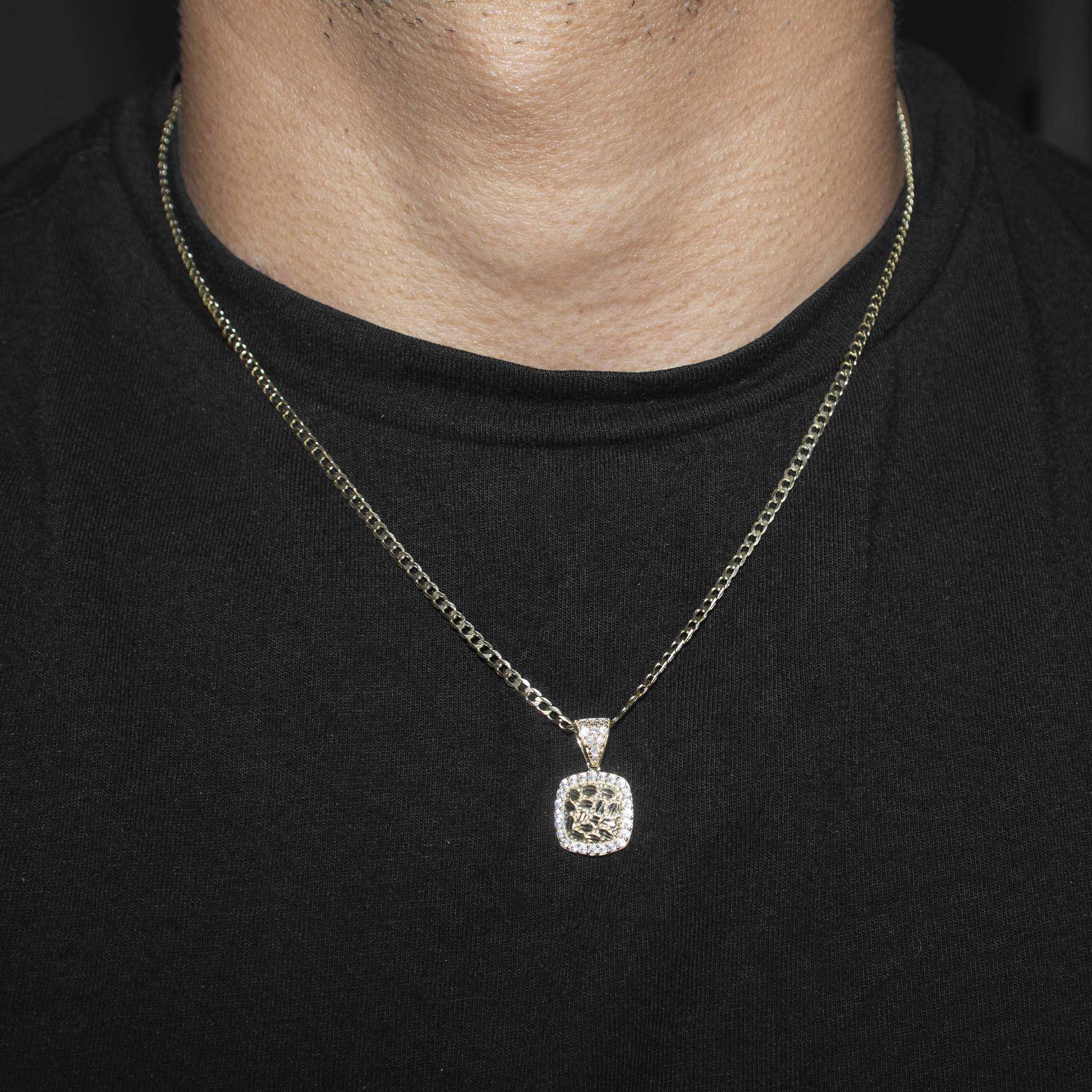10K Yellow Gold Heart Nugget Necklace | Appx. 1.5 - 5.5 Grams - Image 6
