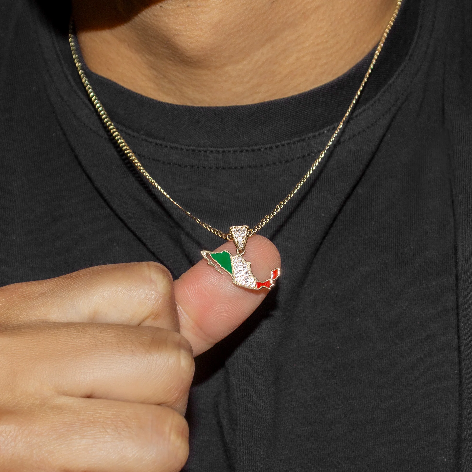10K Yellow Gold Mexico Necklace | Appx. 1.3 - 5.3 Grams - Image 6