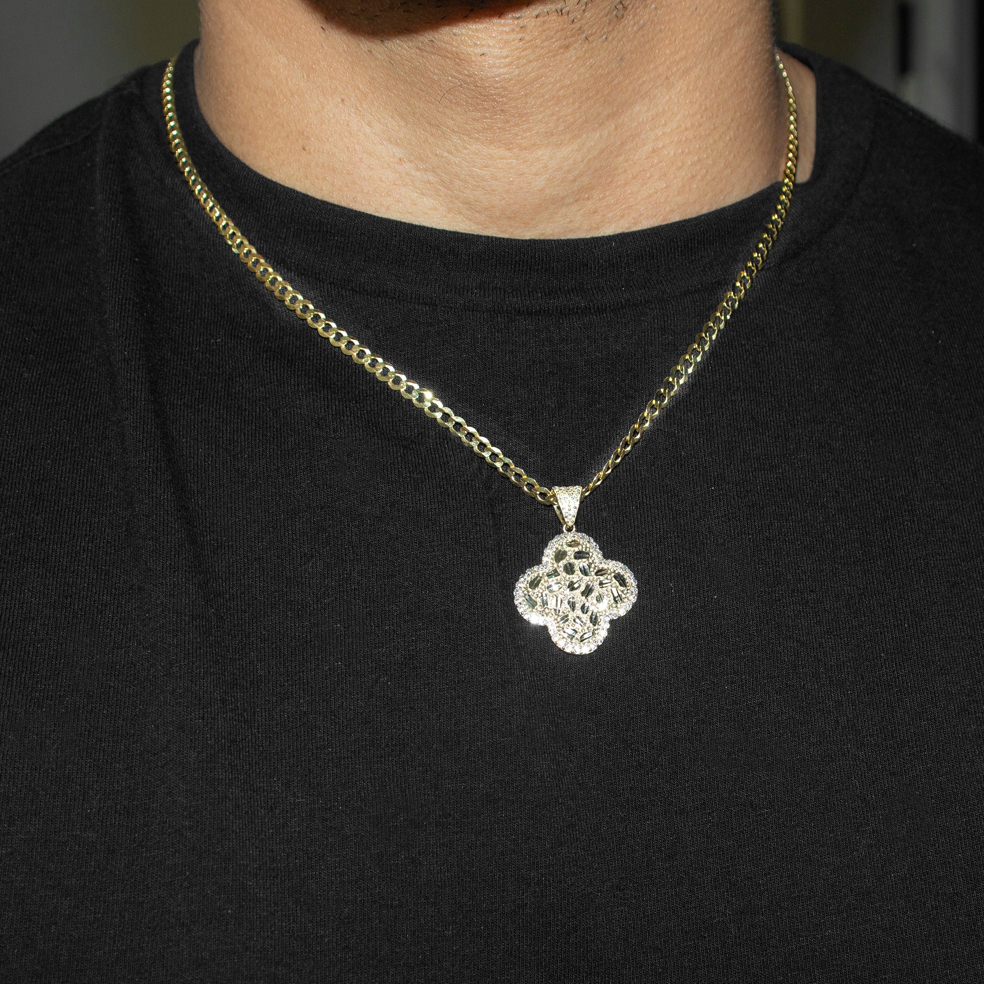 10K Yellow Gold Nugget Necklace | Appx. 4 - 11 Grams - Image 6