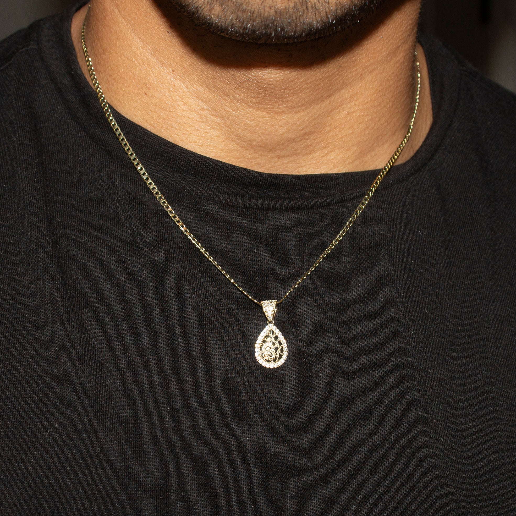 10K Yellow Gold Nugget Necklace | Appx. 1.2 - 5.2 Grams - Image 5