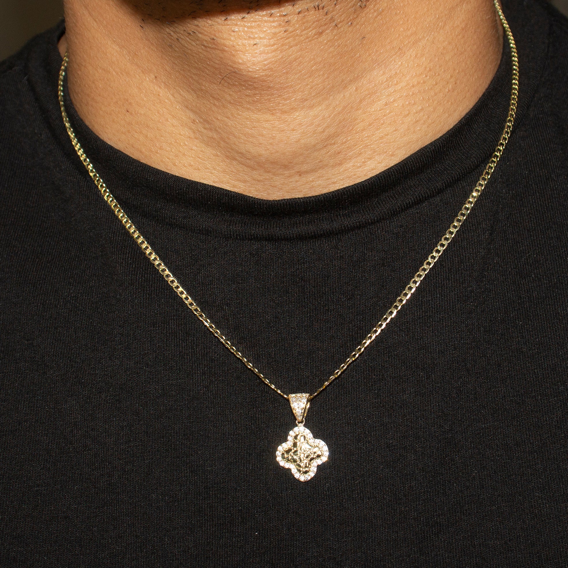 10K Yellow Gold Nugget Necklace | Appx. 1.4 - 5.4 Grams - Image 5