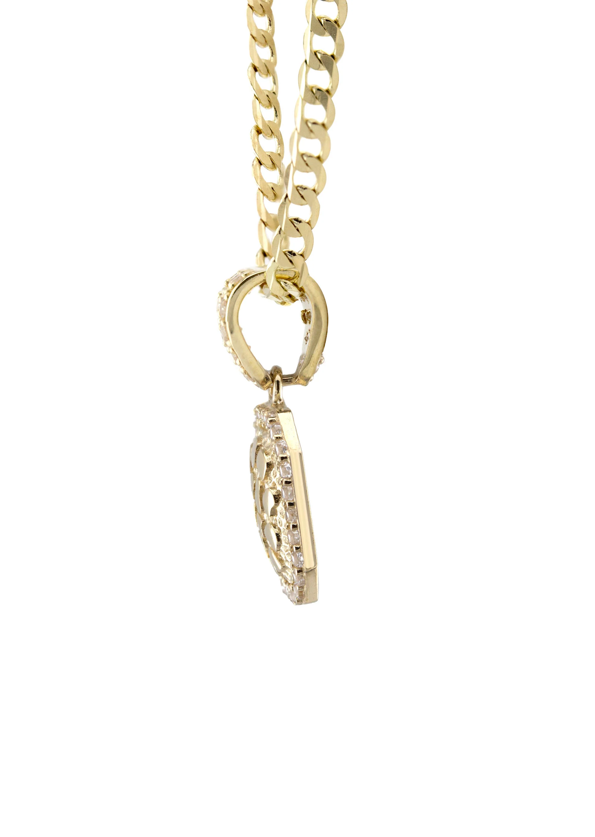 10K Yellow Gold Nugget Necklace | Appx. 1.4 - 5.4 Grams - Image 4