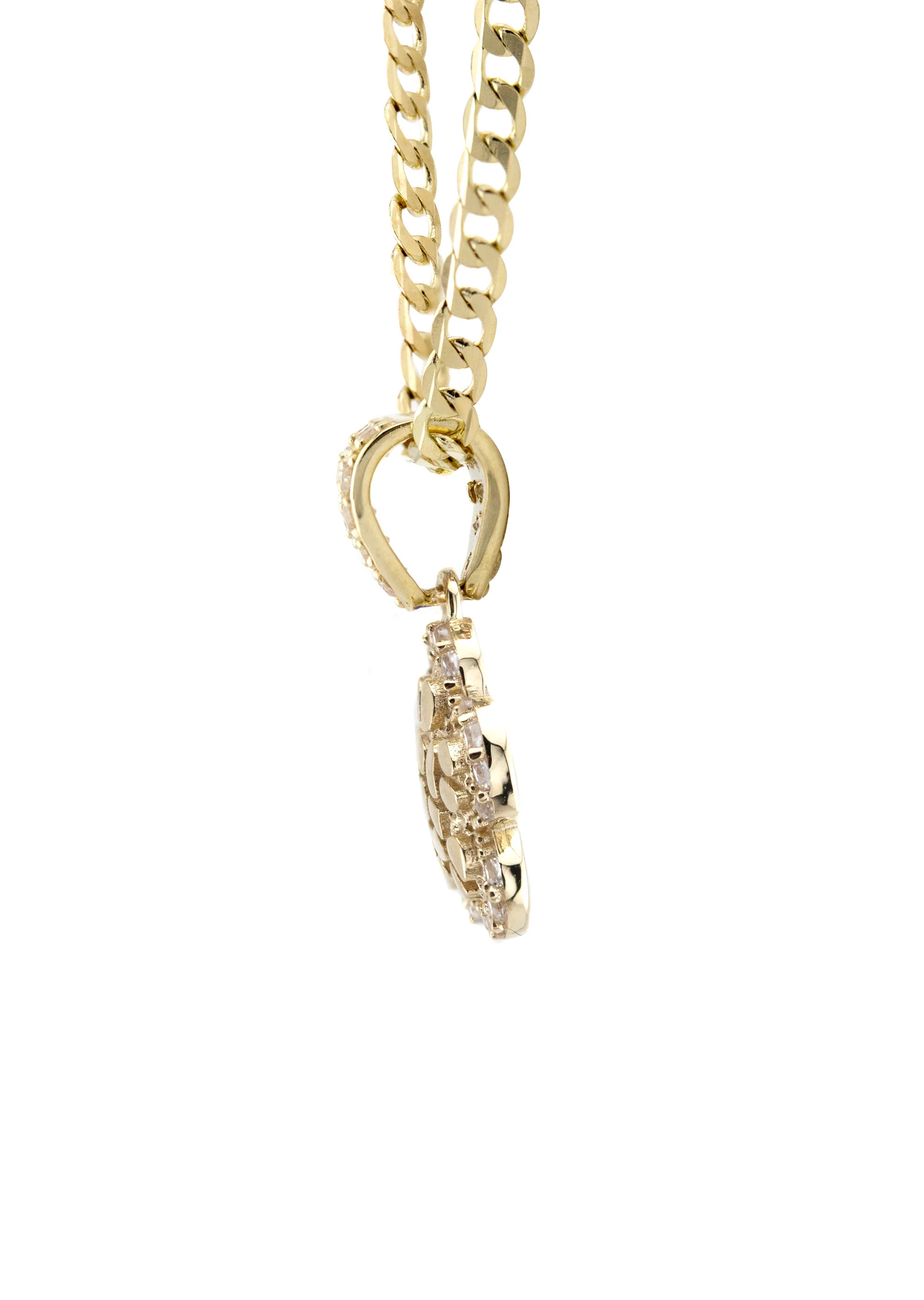 10K Yellow Gold Nugget Necklace | Appx. 1.4 - 5.4 Grams - Image 4