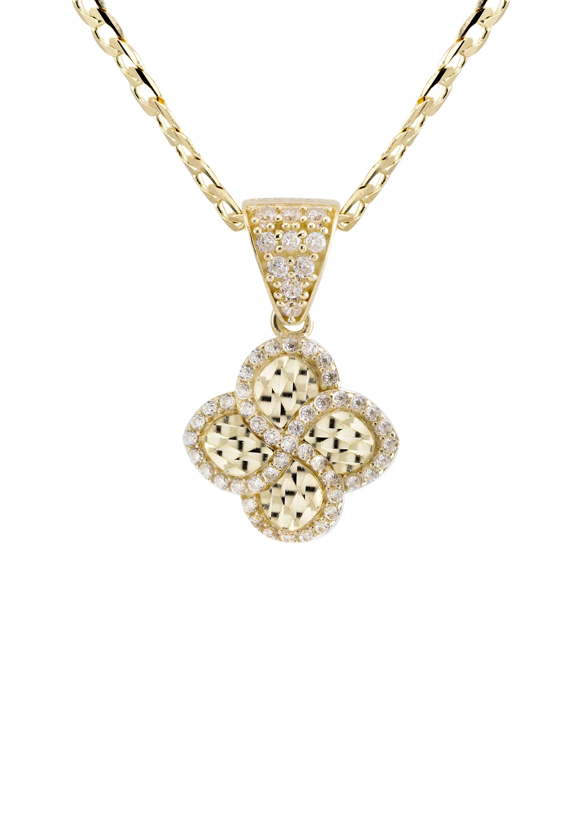 10K Yellow Gold Nugget Necklace | Appx. 1.5 - 5.5 Grams - Image 2