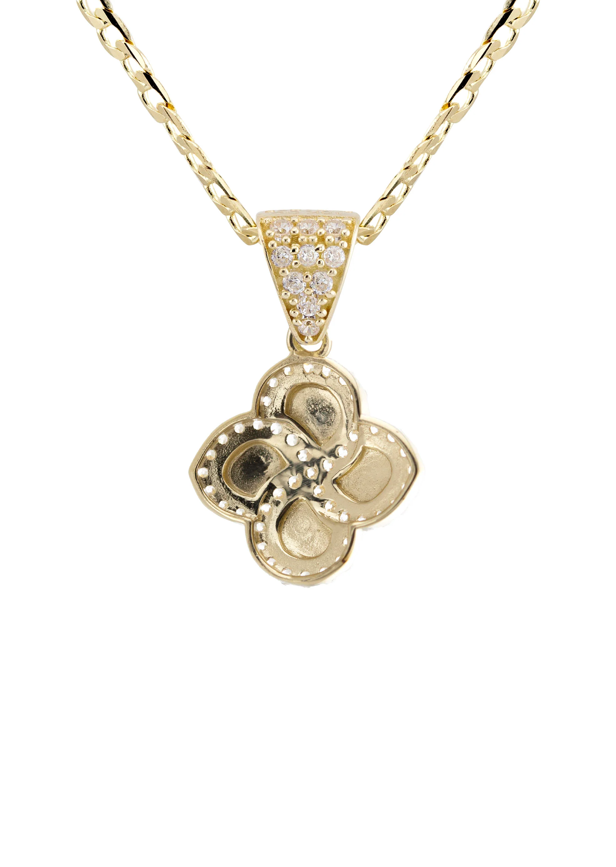 10K Yellow Gold Nugget Necklace | Appx. 1.5 - 5.5 Grams - Image 3