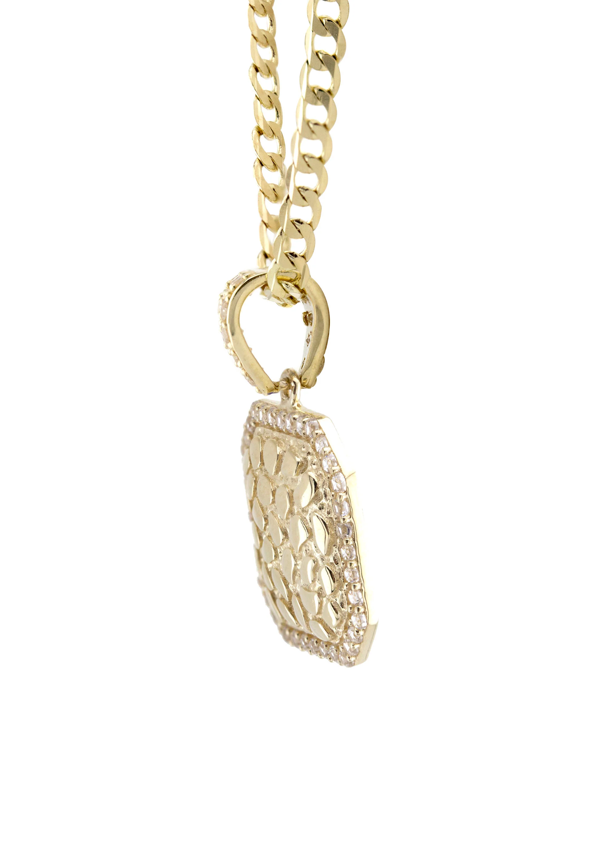 10K Yellow Gold Nugget Necklace | Appx. 1.8 - 5.8 Grams - Image 4