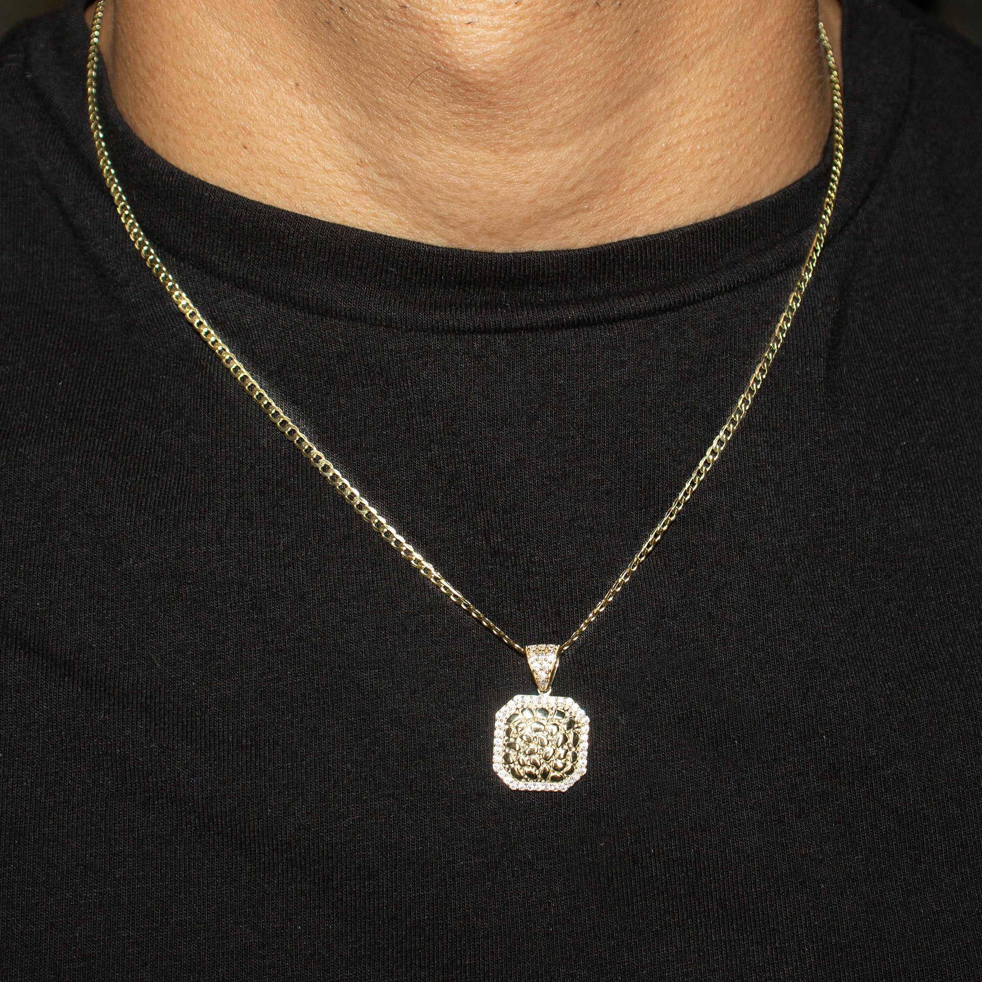 10K Yellow Gold Nugget Necklace | Appx. 1.8 - 5.8 Grams - Image 5