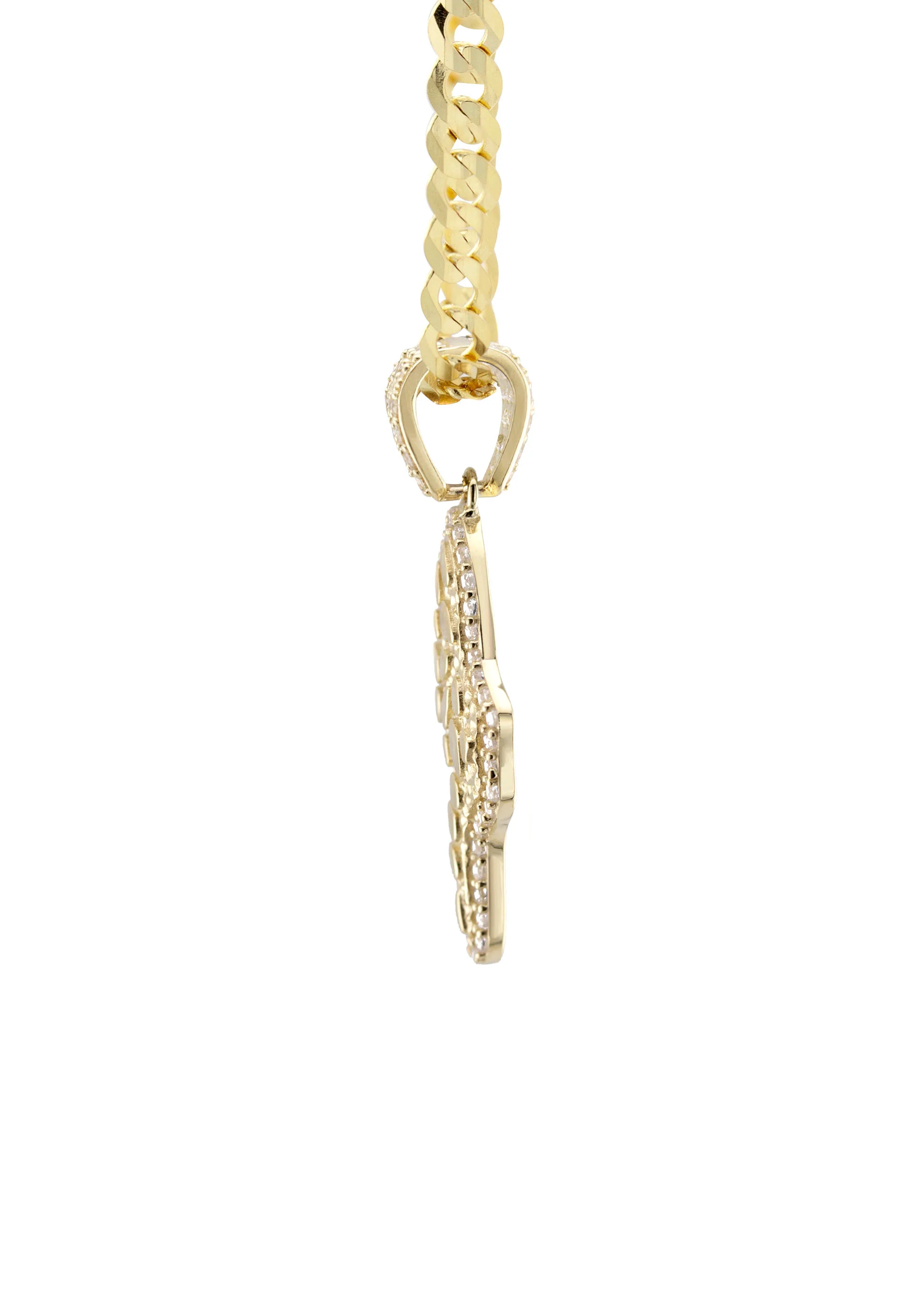 10K Yellow Gold Nugget Necklace | Appx. 2.2 - 9.2 Grams - Image 4