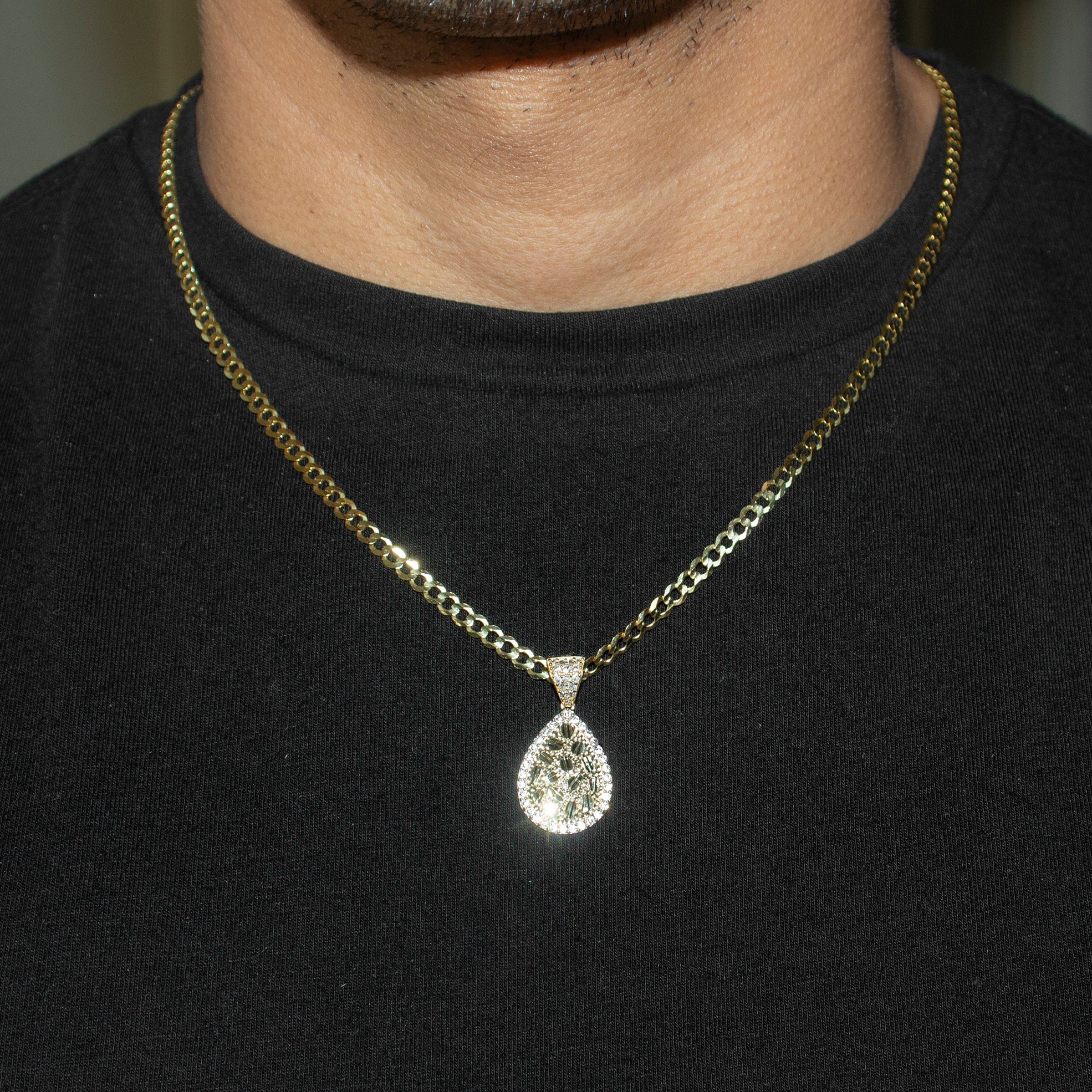 10K Yellow Gold Nugget Necklace | Appx. 2.3 - 9.3 Grams - Image 5