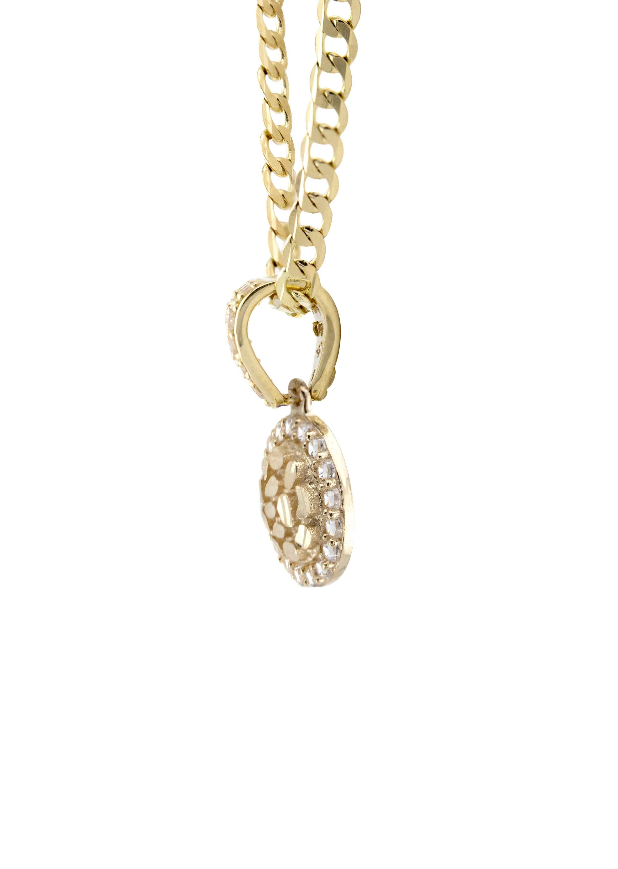 10K Yellow Gold Round Nugget Necklace | Appx. 1 - 5 Grams - Image 4