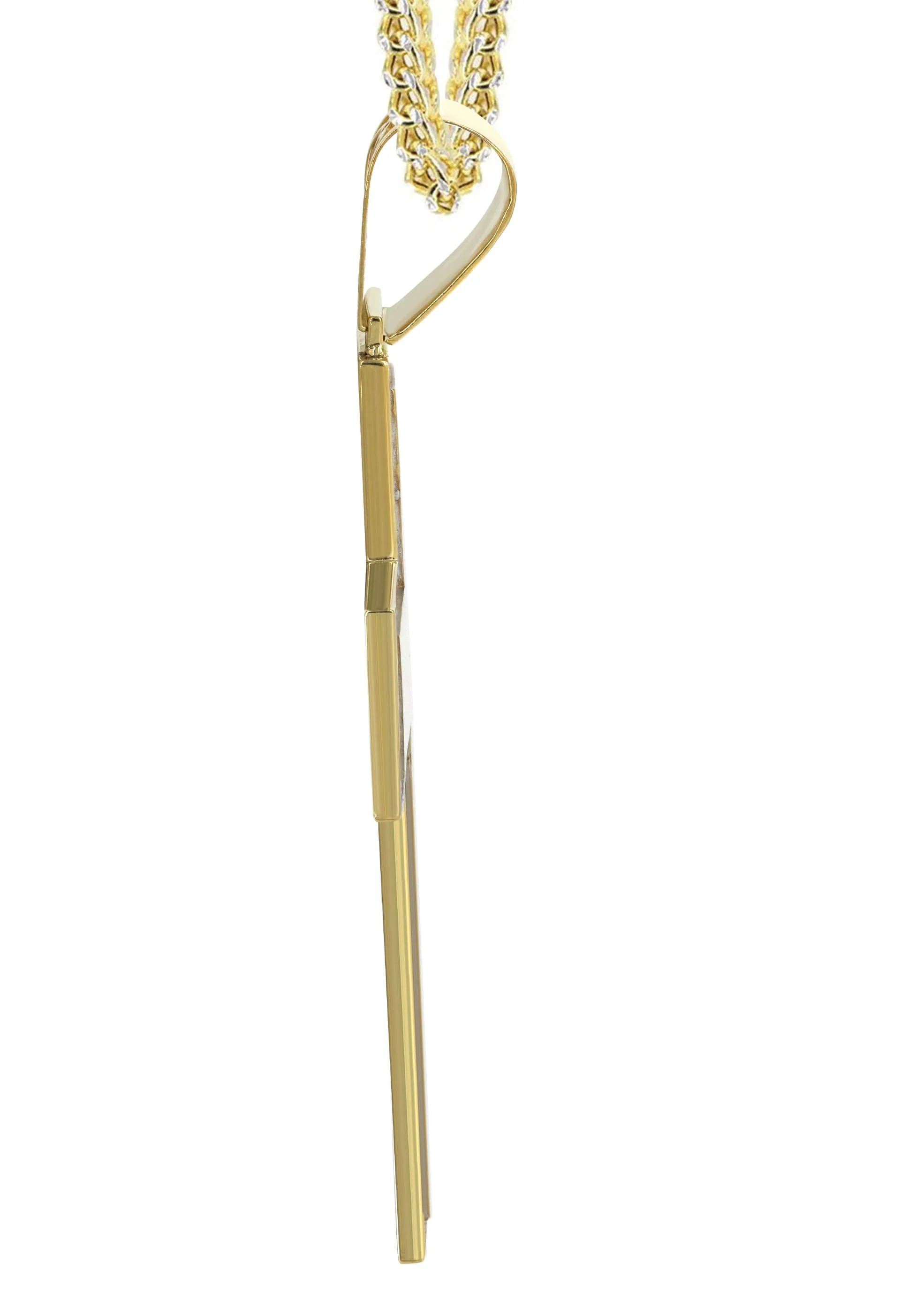 10K Yellow Gold Crucifix Necklace | Appx. 55 Grams - Image 4