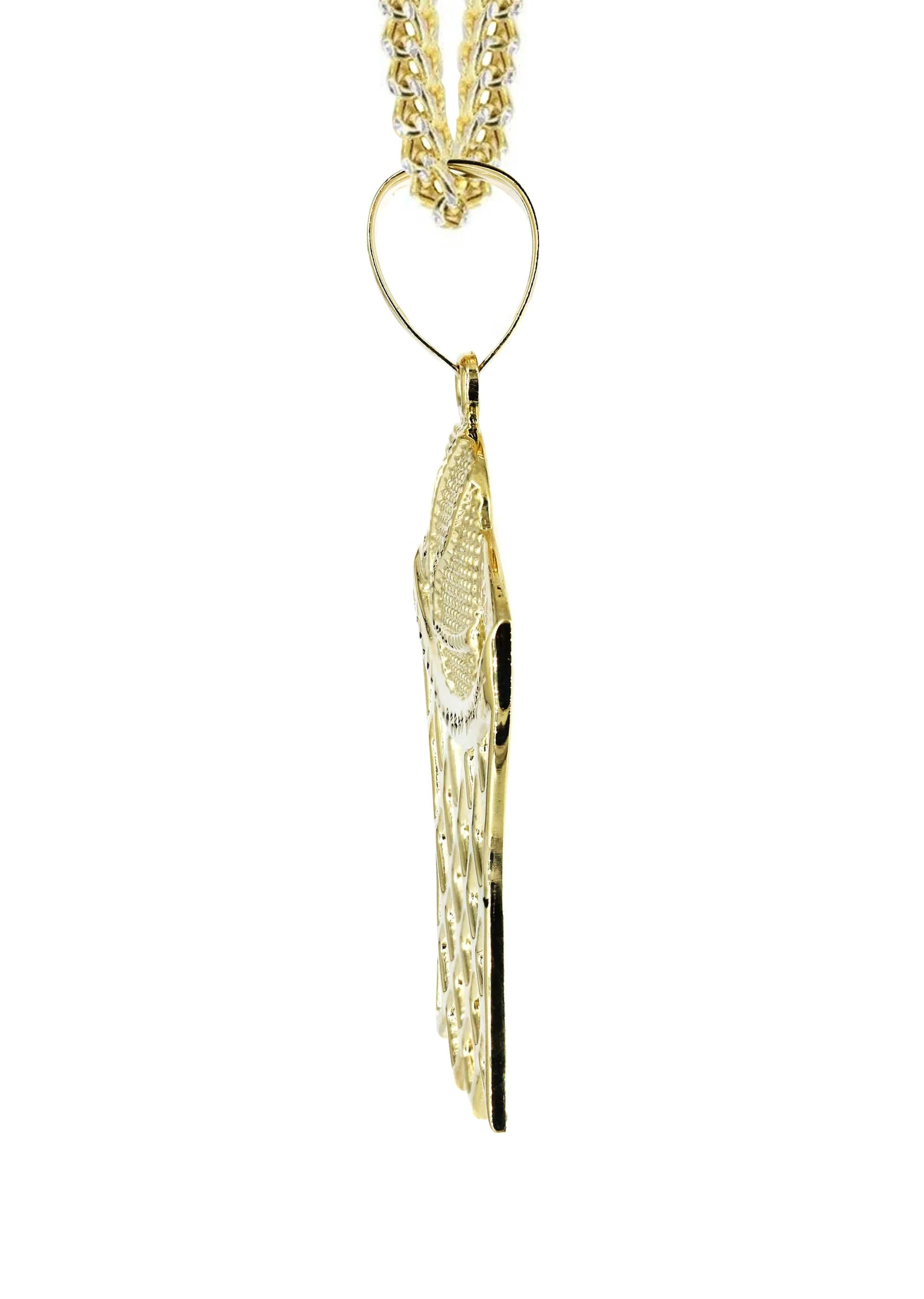 10K Yellow Gold Basketball Necklace | Appx. 14.7 Grams - Image 4