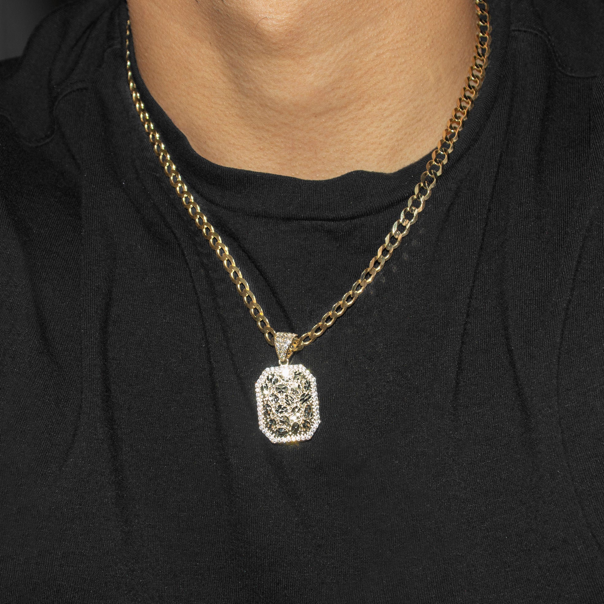 10K Yellow Gold Nugget Necklace | Appx. 4.5 - 18.5 Grams - Image 5