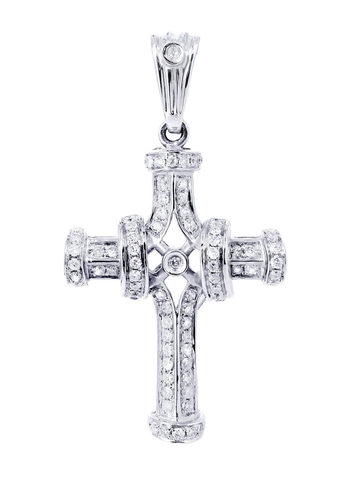 Diamond Cross Pendant | 0.44 Carats | 3.44 Grams