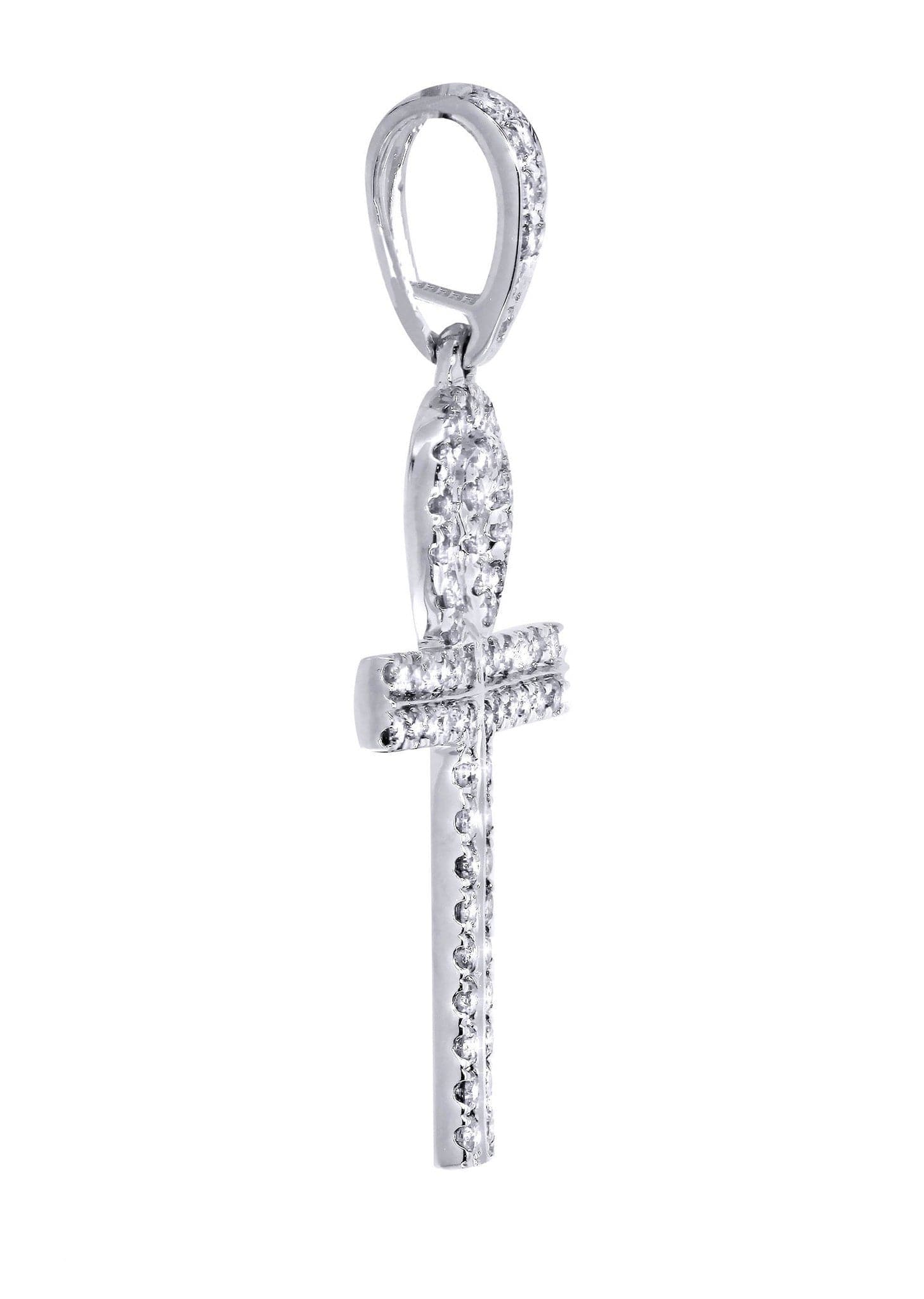 Diamond Ankh Pendant | 0.74 Carats | 2.14 Grams - Image 3