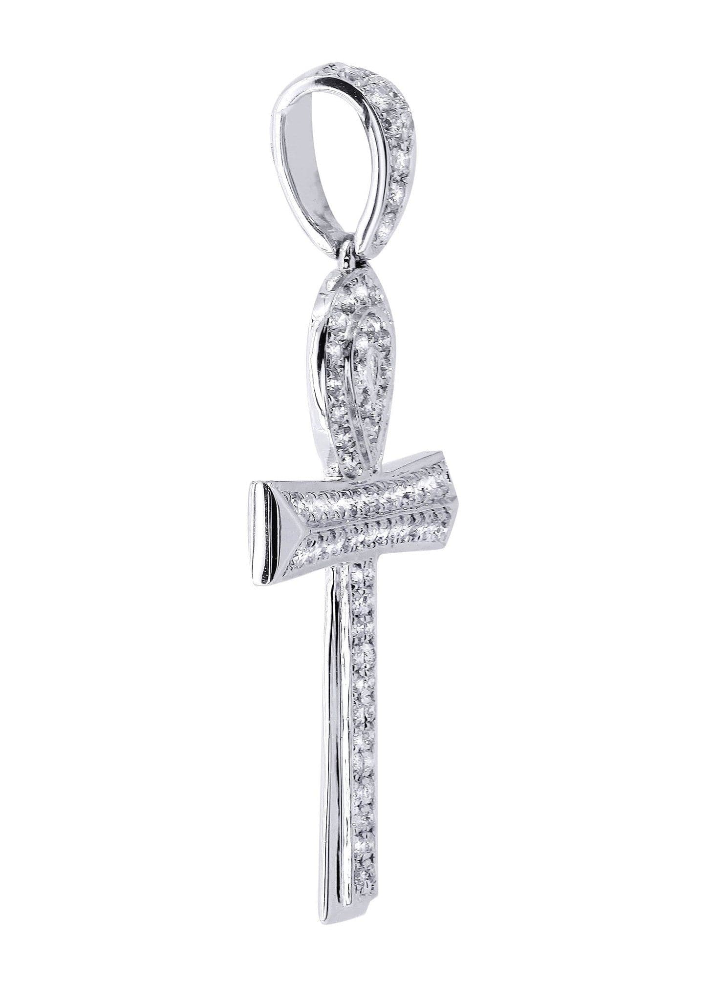 Diamond Ankh Pendant | 0.81 Carats | 3.33 Grams - Image 3