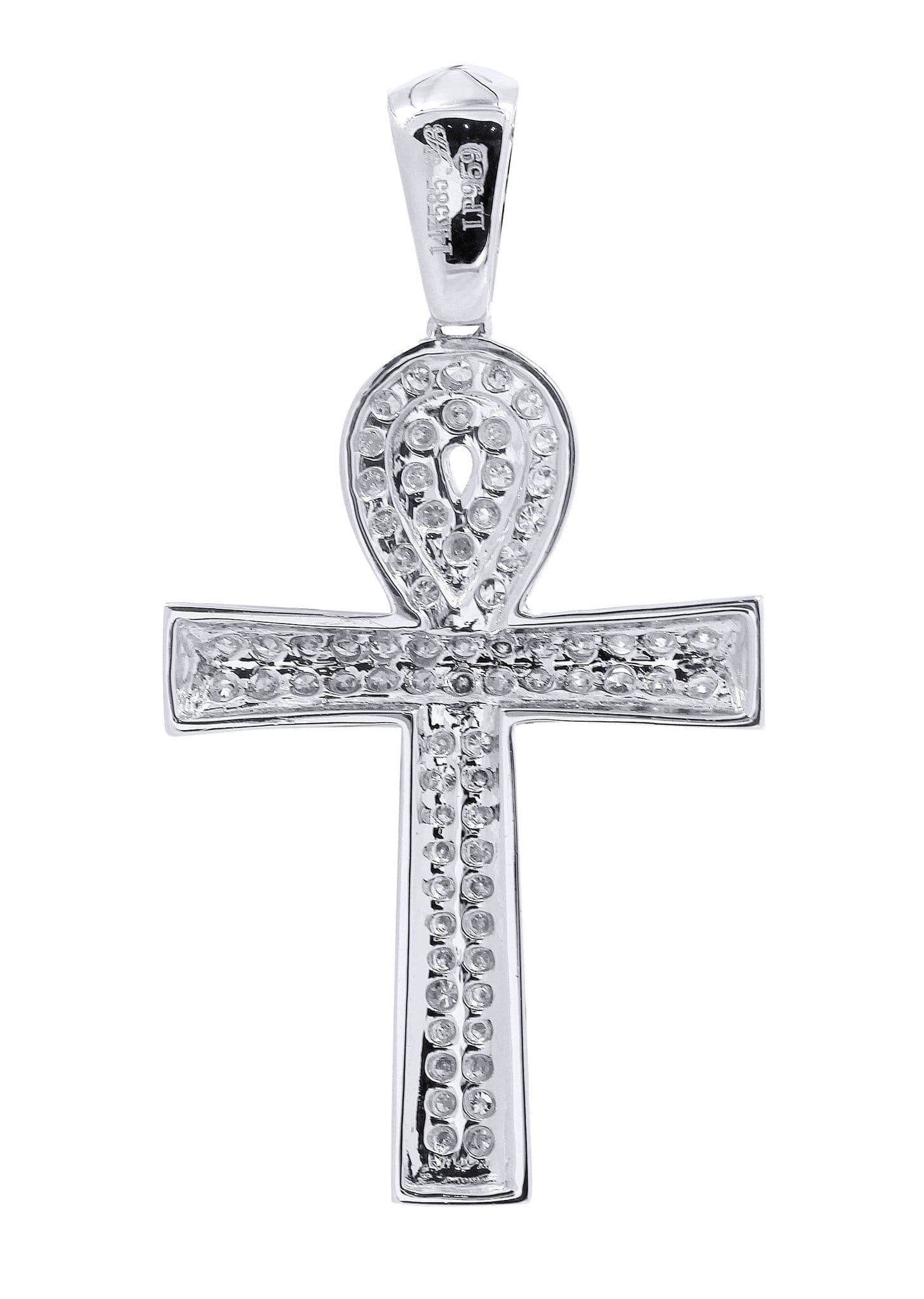 Diamond Ankh Pendant | 0.81 Carats | 3.33 Grams - Image 4