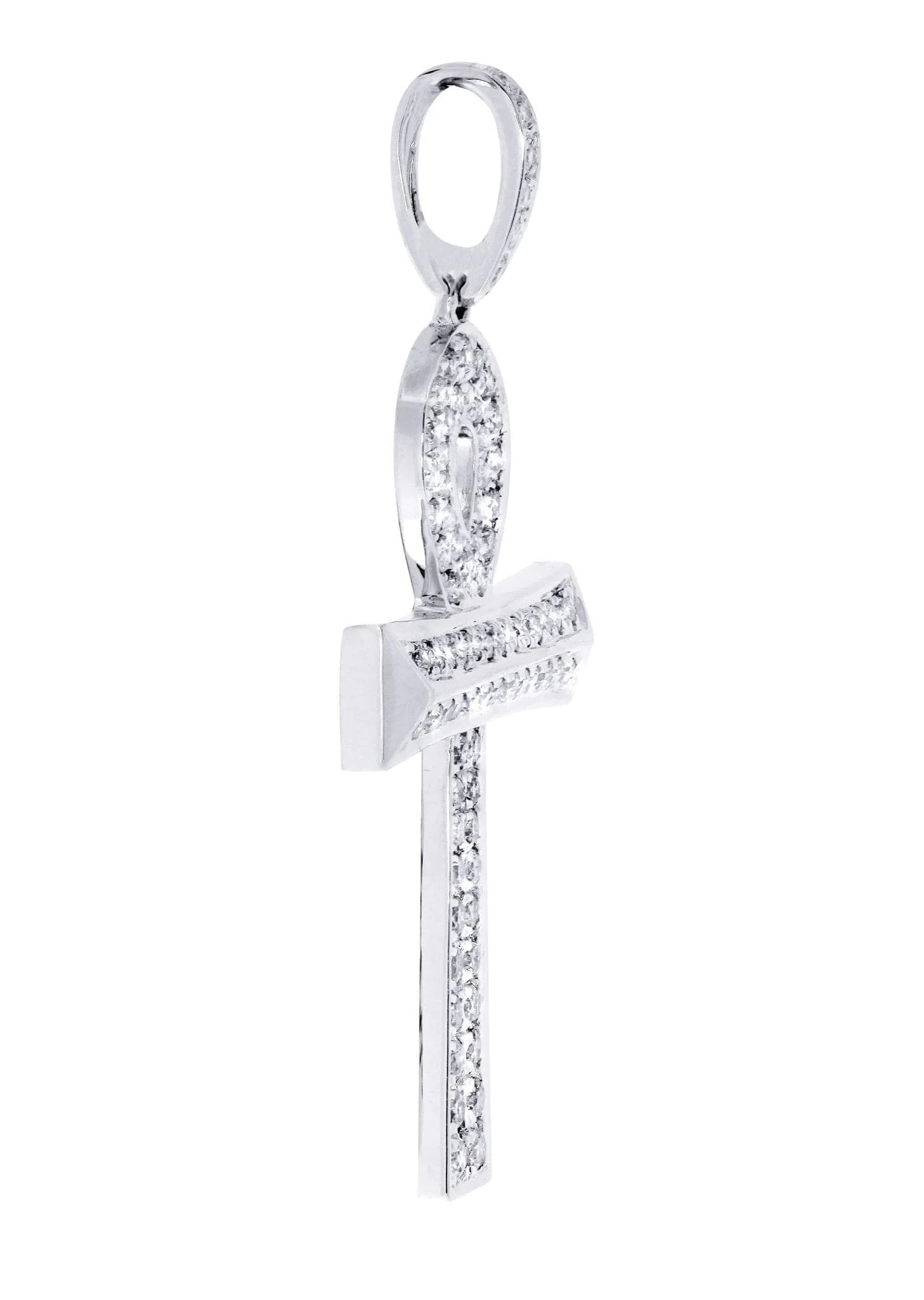 Diamond Ankh Pendant | 0.9 Carats | 3.44 Grams - Image 3