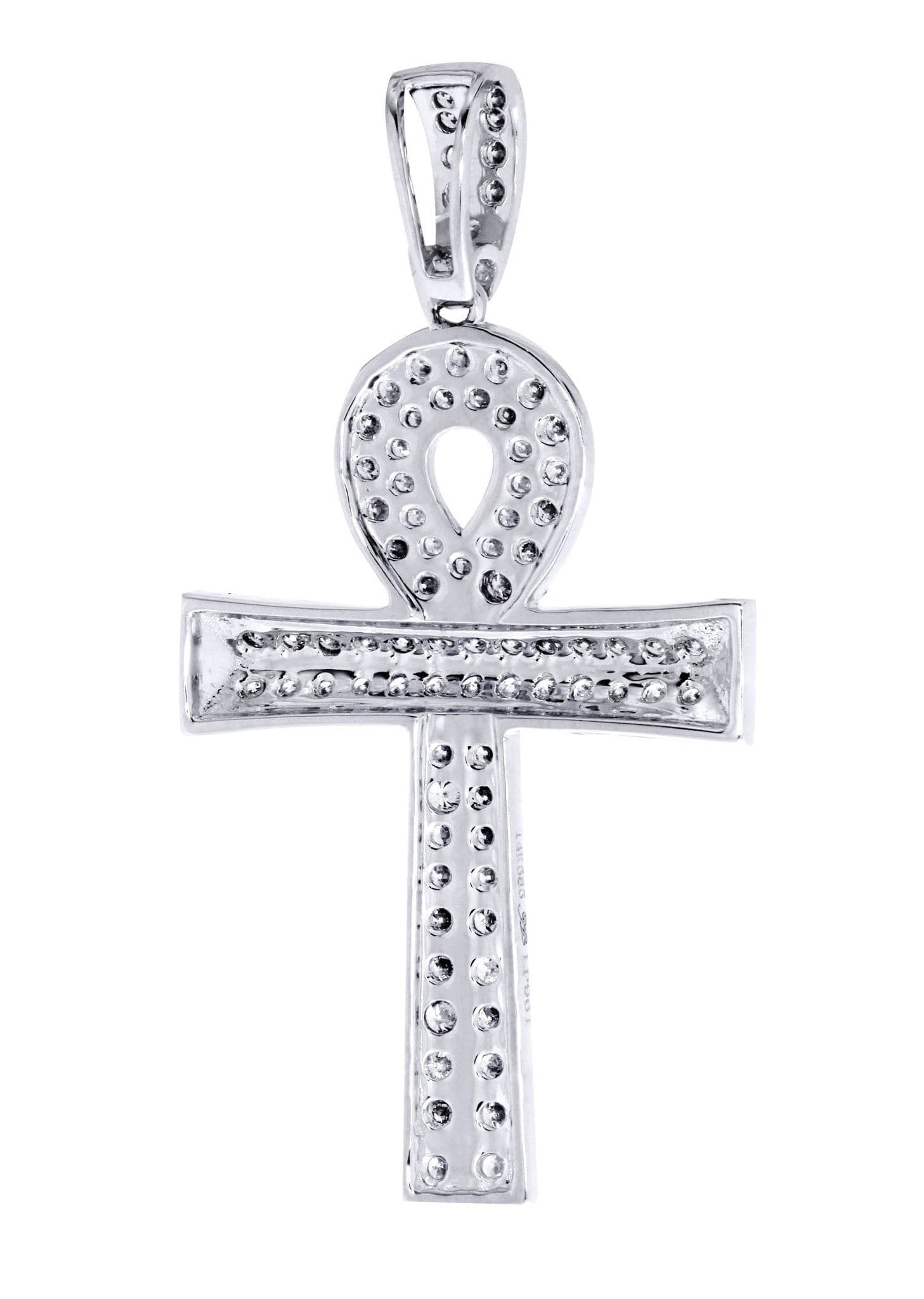Diamond Ankh Pendant | 0.9 Carats | 3.44 Grams - Image 4