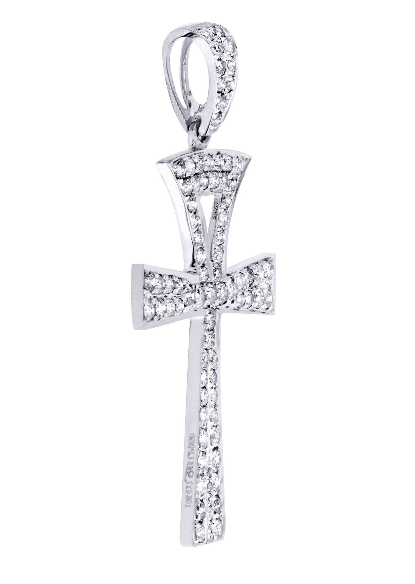 Diamond Ankh Pendant | 1.08 Carats | 2.52 Grams - Image 4