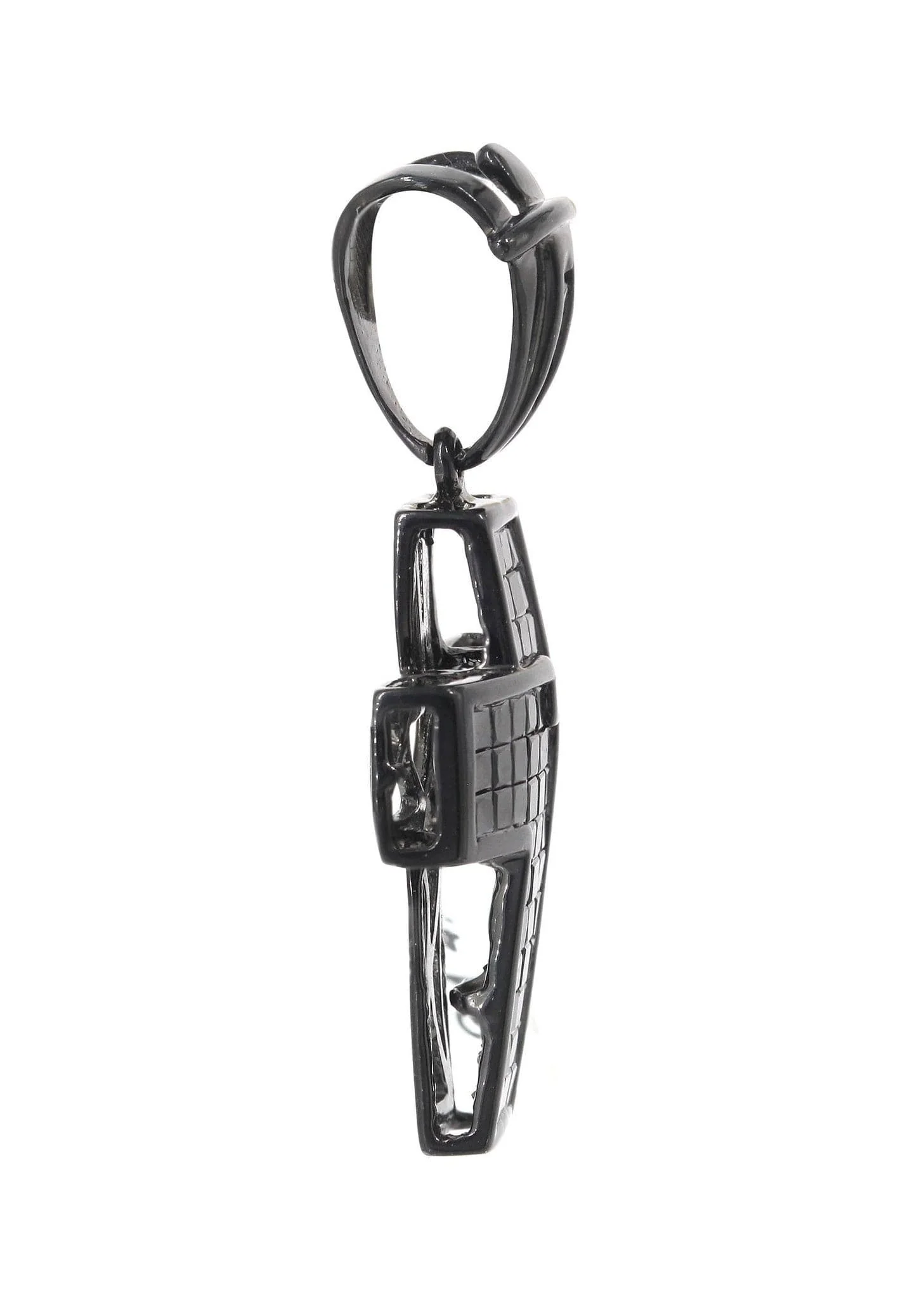 Black Diamond Cross Pendant | 1.45 Carats | 4.48 Grams - Image 4