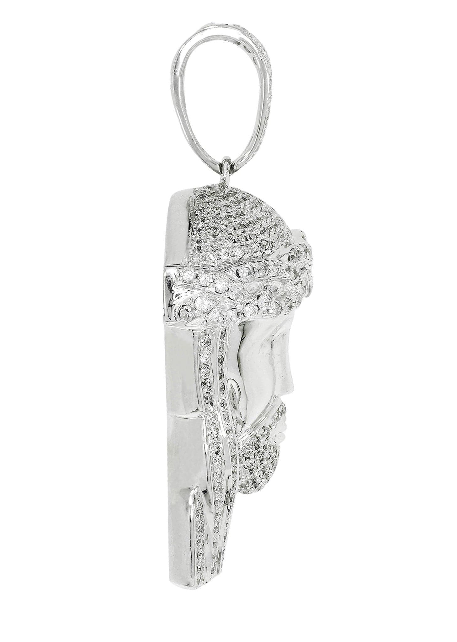 Diamond Jesus Piece | 49.17 Grams | 5.23 Carats - Image 2