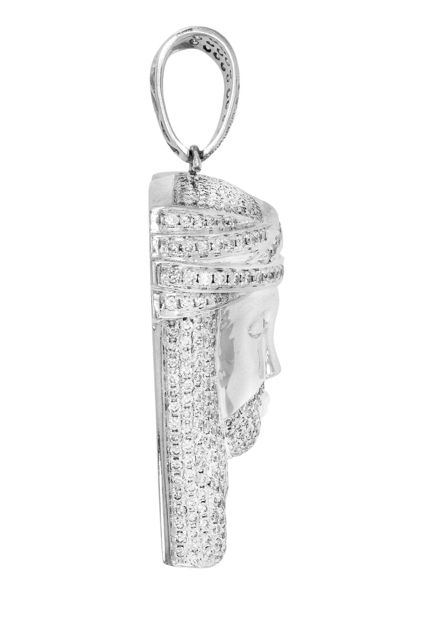 Diamond Jesus Piece | 50.67 Grams | 8.79 Carats - Image 2