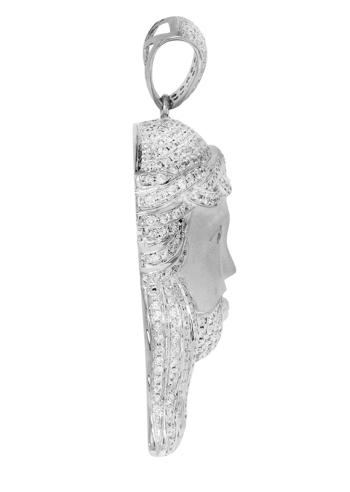 Diamond Jesus Piece | 64.06 Grams | 6.3 Carats - Image 2