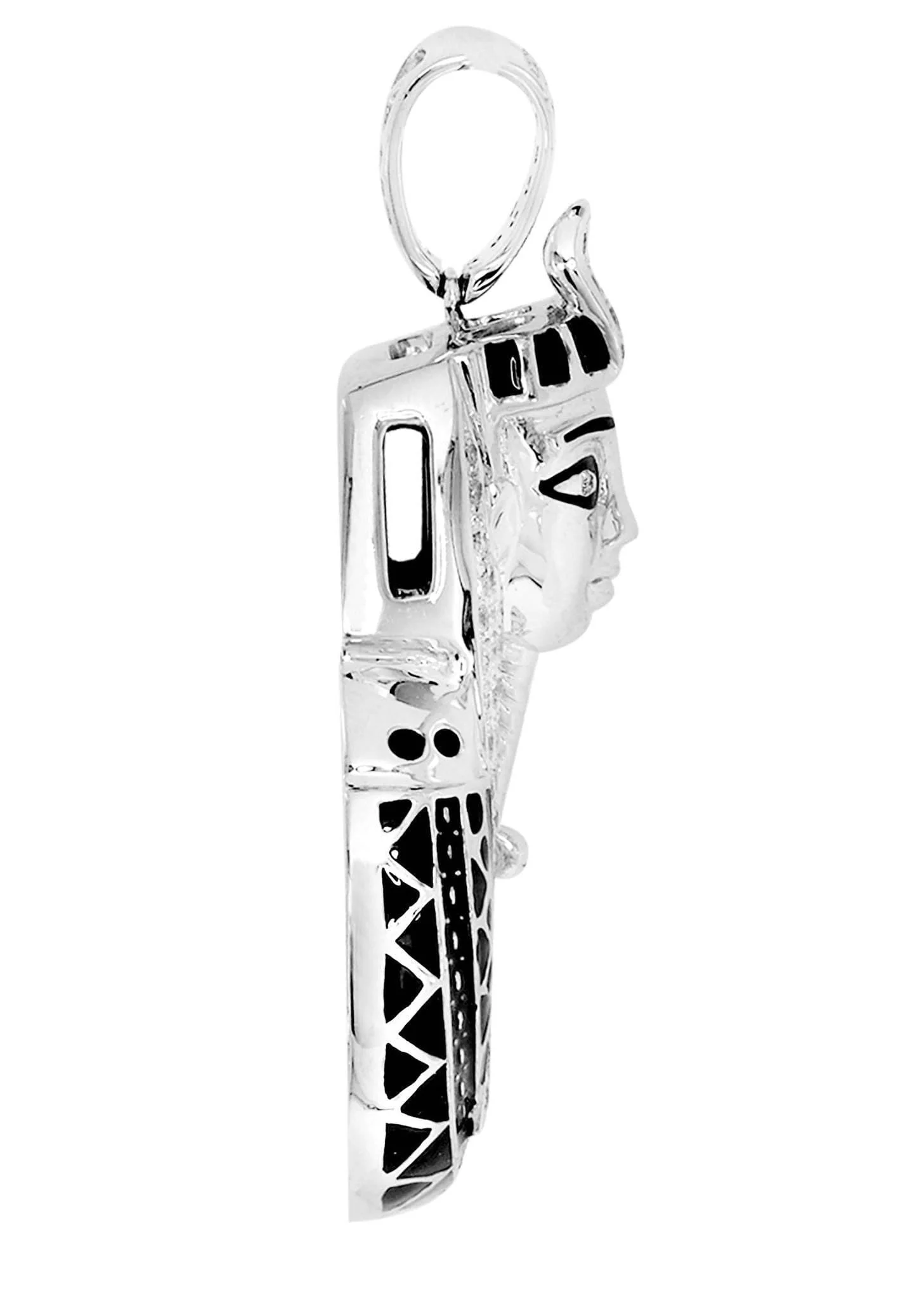 Diamond Pharoh Pendant | 21.76 Grams | 1.54 Carats - Image 2