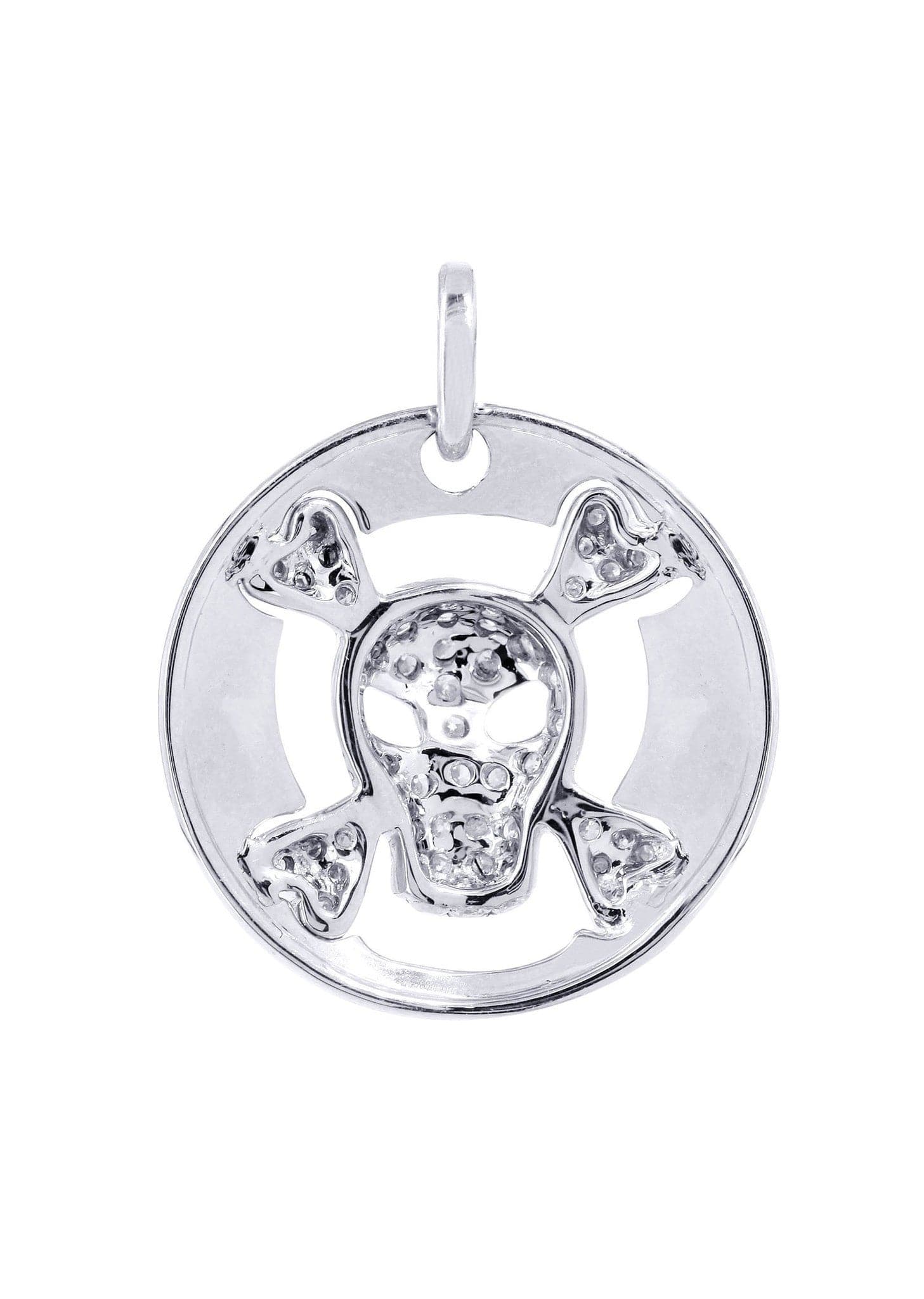 Diamond Skull Pendant | 0.61 Carats | 3.24 Grams - Image 3