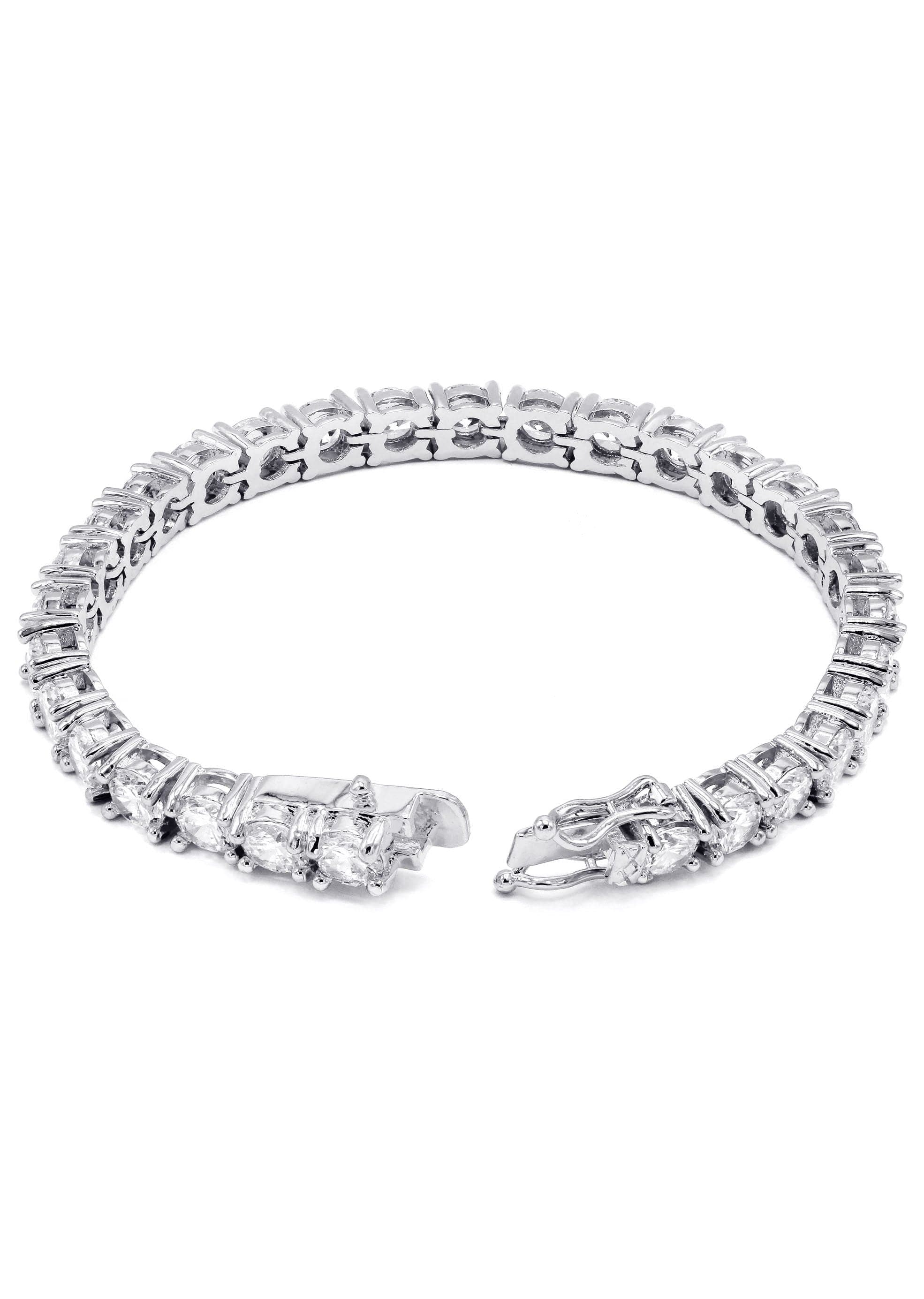 Mens Diamond Tennis Bracelet - Image 3