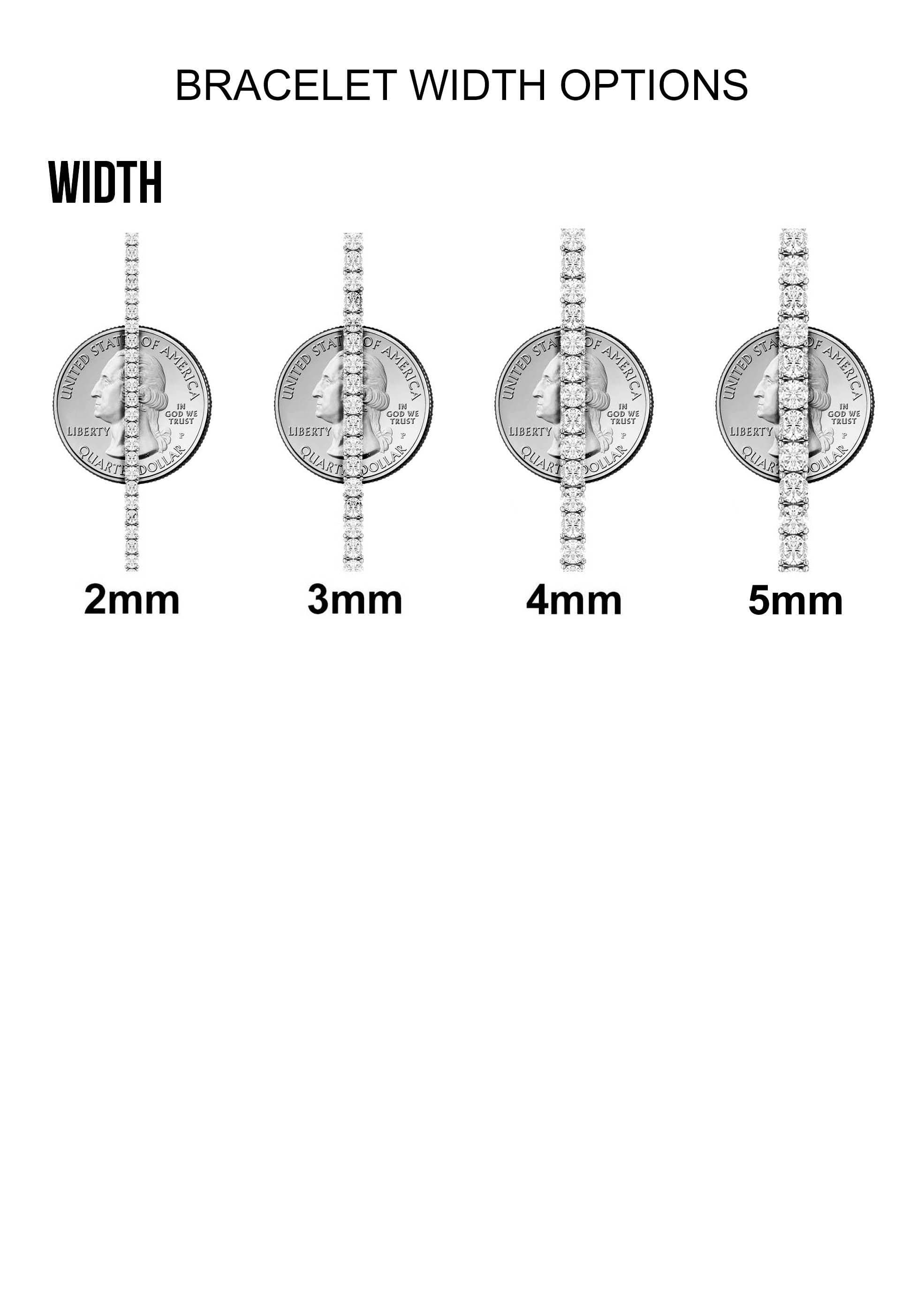 Mens Diamond Tennis Bracelet - Image 5