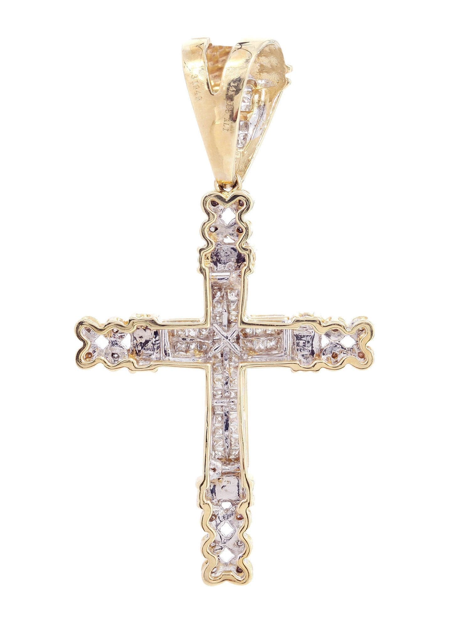 Diamond Cross Pendant | 0.68 Carats | 7.11 Grams - Image 3
