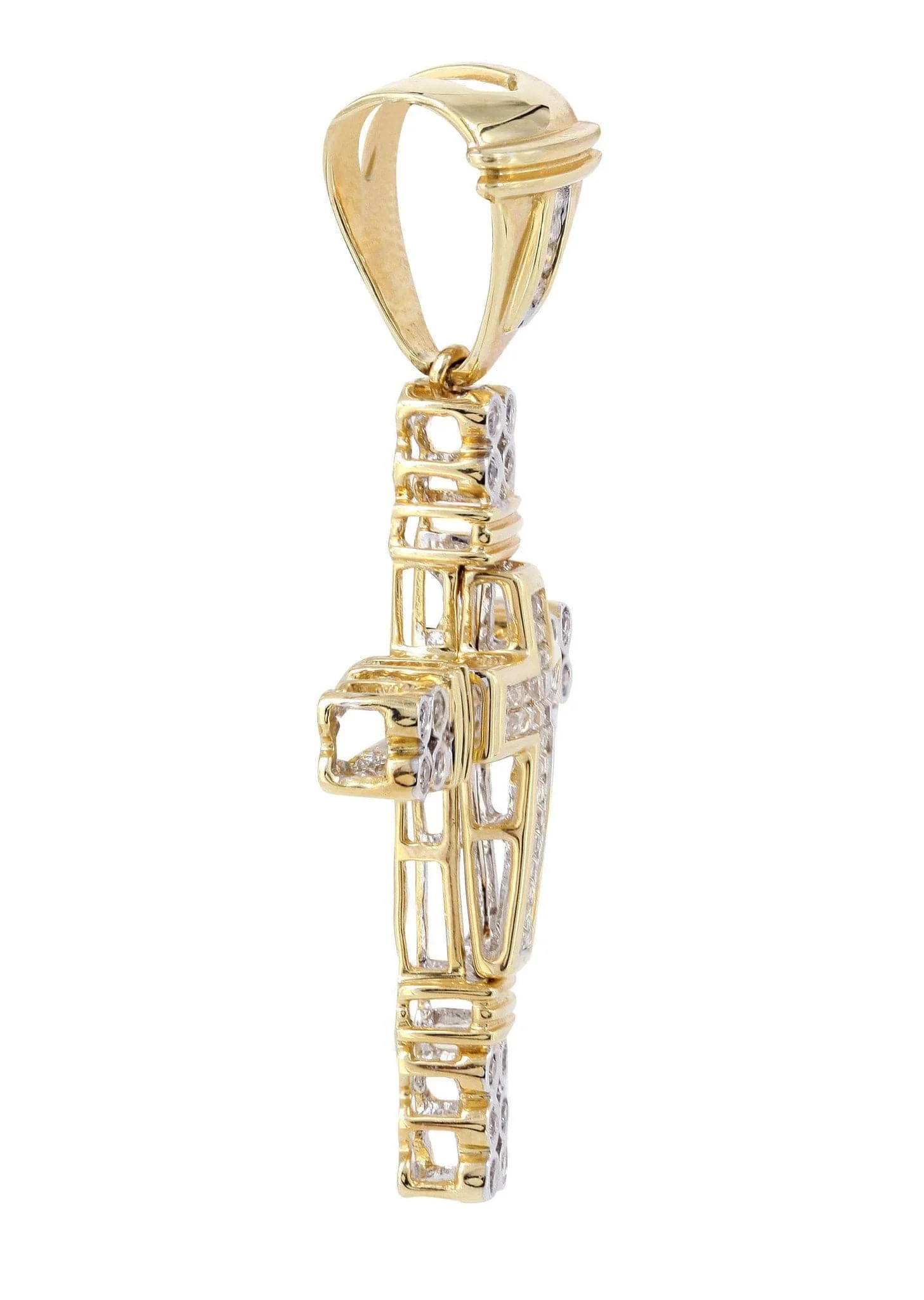 Diamond Cross Pendant | 0.68 Carats | 7.11 Grams - Image 4