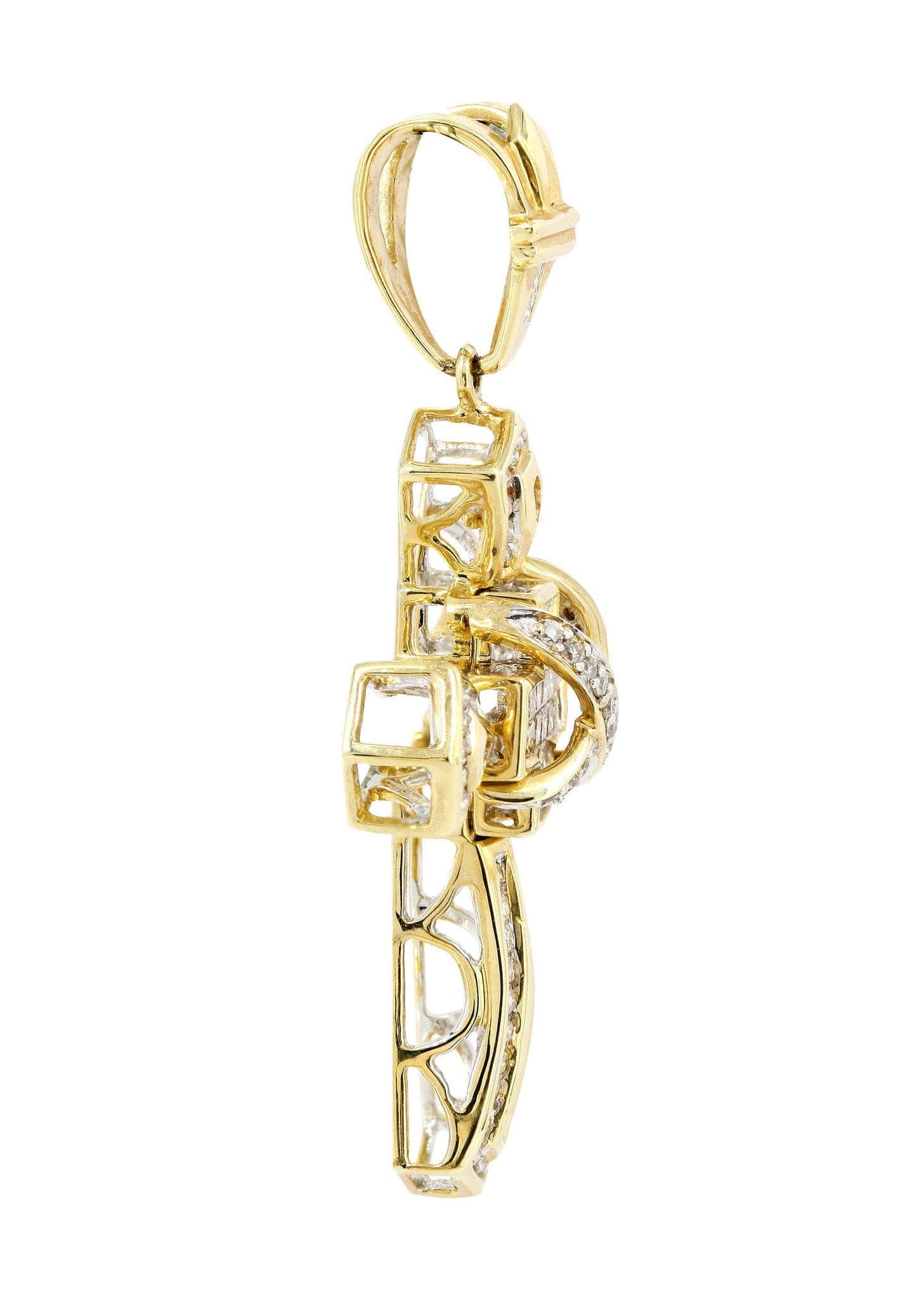 Diamond Cross Pendant | 0.97 Carats | 6.47 Grams - Image 4