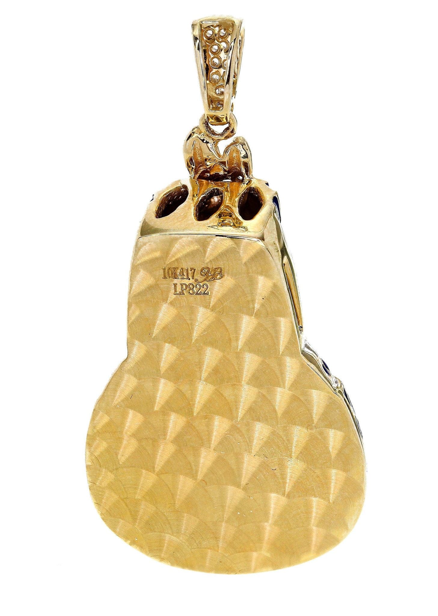 Diamond Pharaoh Piece | 13.69 Grams | 1.04 Carats - Image 4