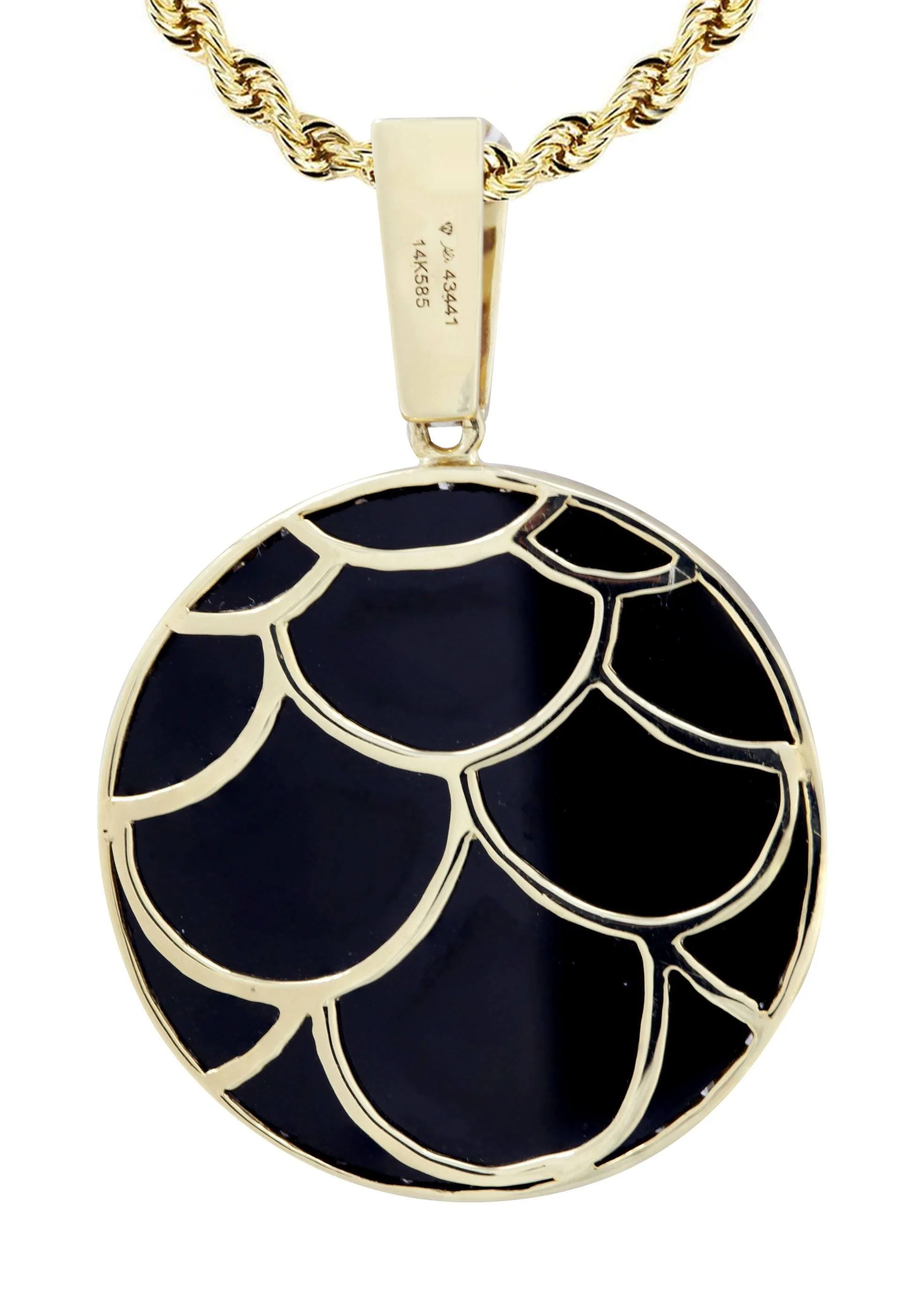 14K Yellow Gold Pharaoh Diamond Necklace | 0.42 Carats - Image 3